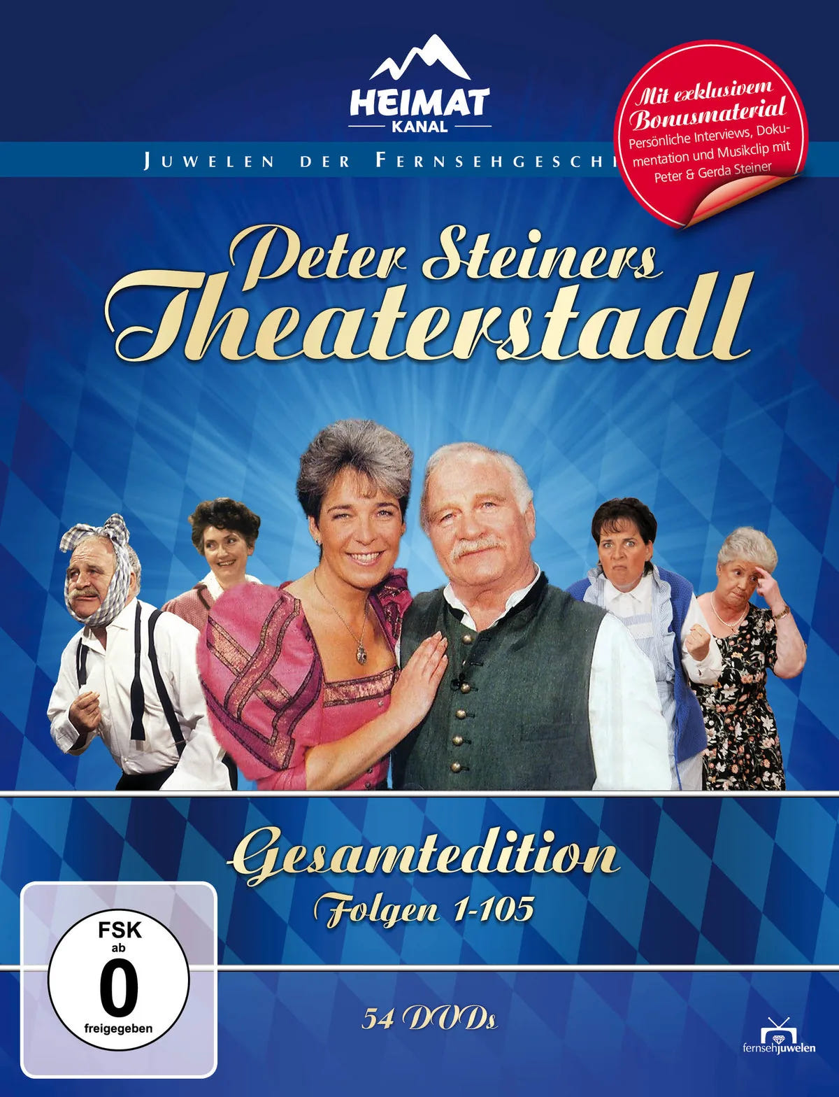 Peter Steiners Theaterstadl - Gesamted. [54 DVD] - DVD