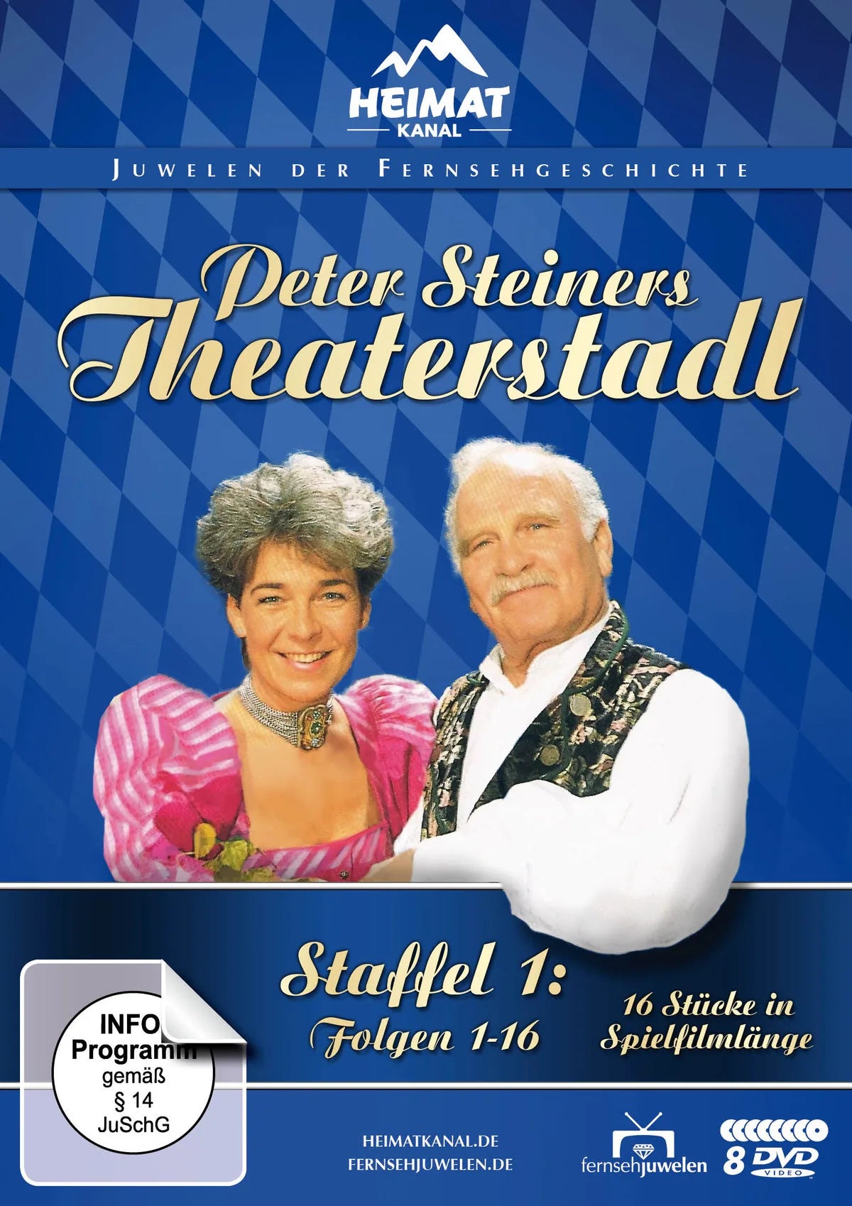 Peter Steiners Theaterstadl - Staffel 1  [8 DVD] - DVD