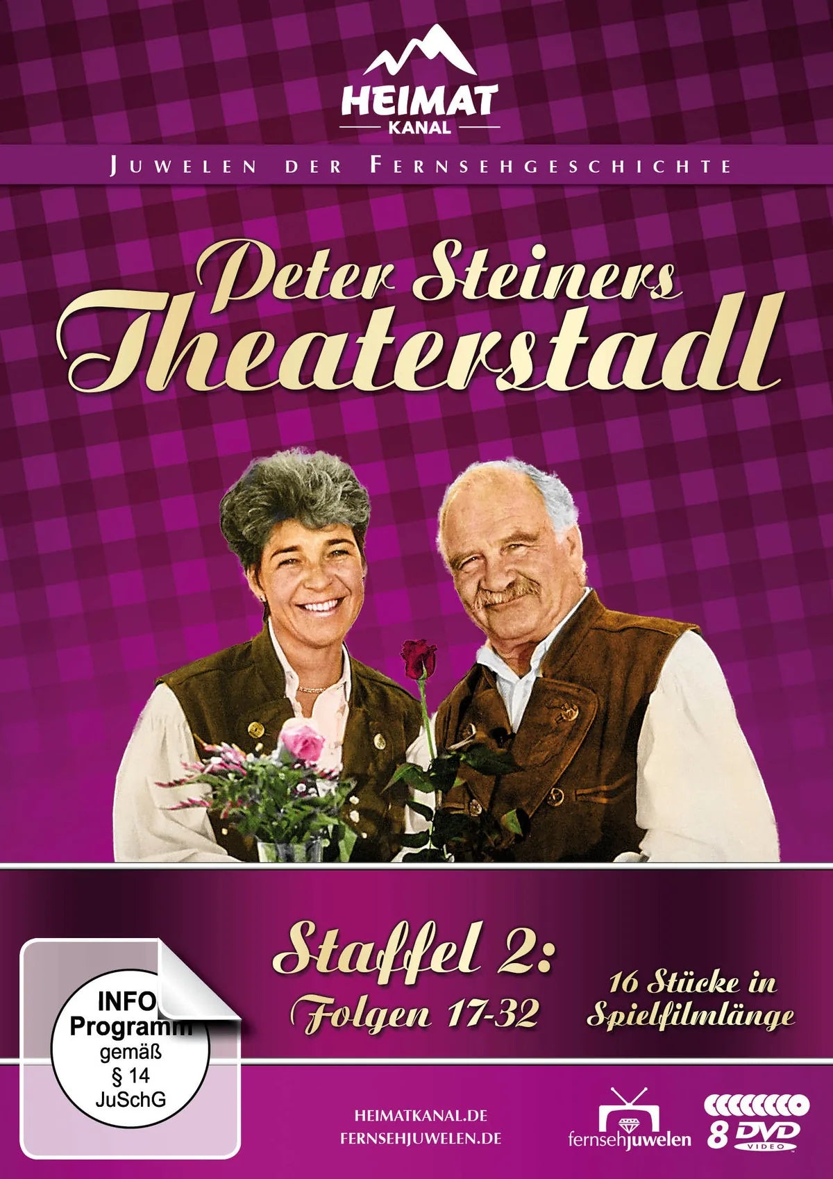 Peter Steiners Theaterstadl - Staffel 2  [8 DVD] - DVD