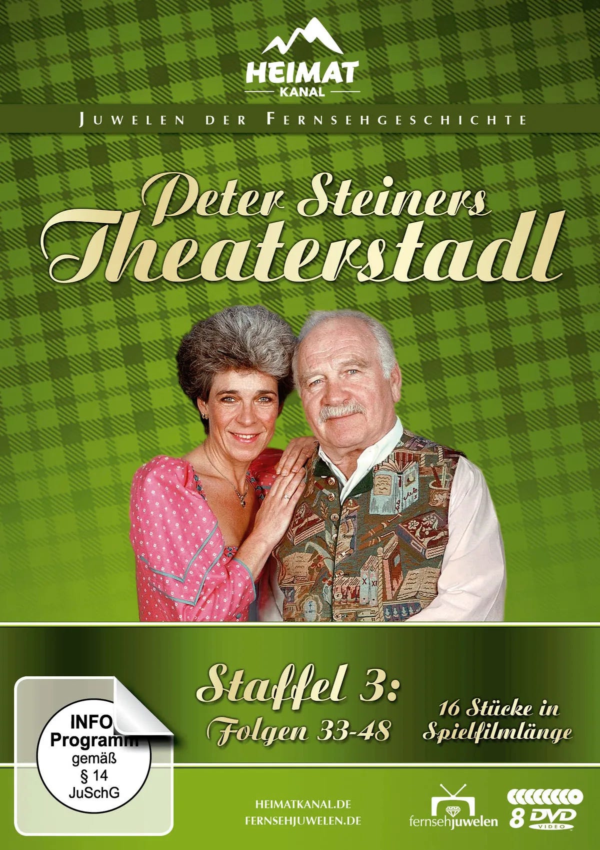 Peter Steiners Theaterstadl - Staffel 3  [8 DVD] - DVD