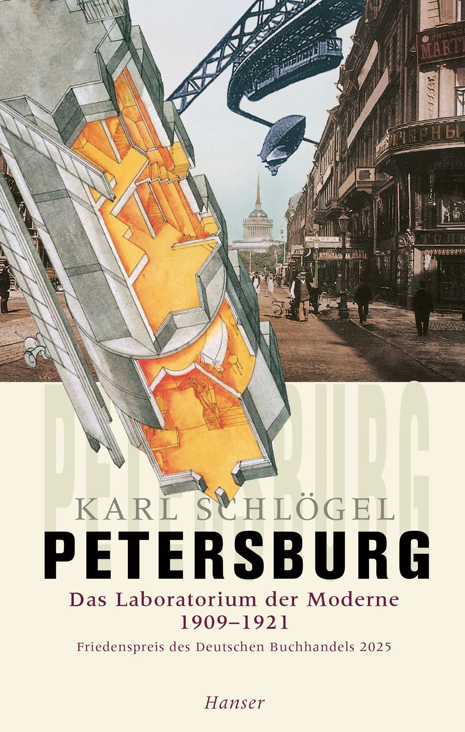 Buchcover von 'Petersburg' - Gebundene Ausgabe von Karl Schlögel