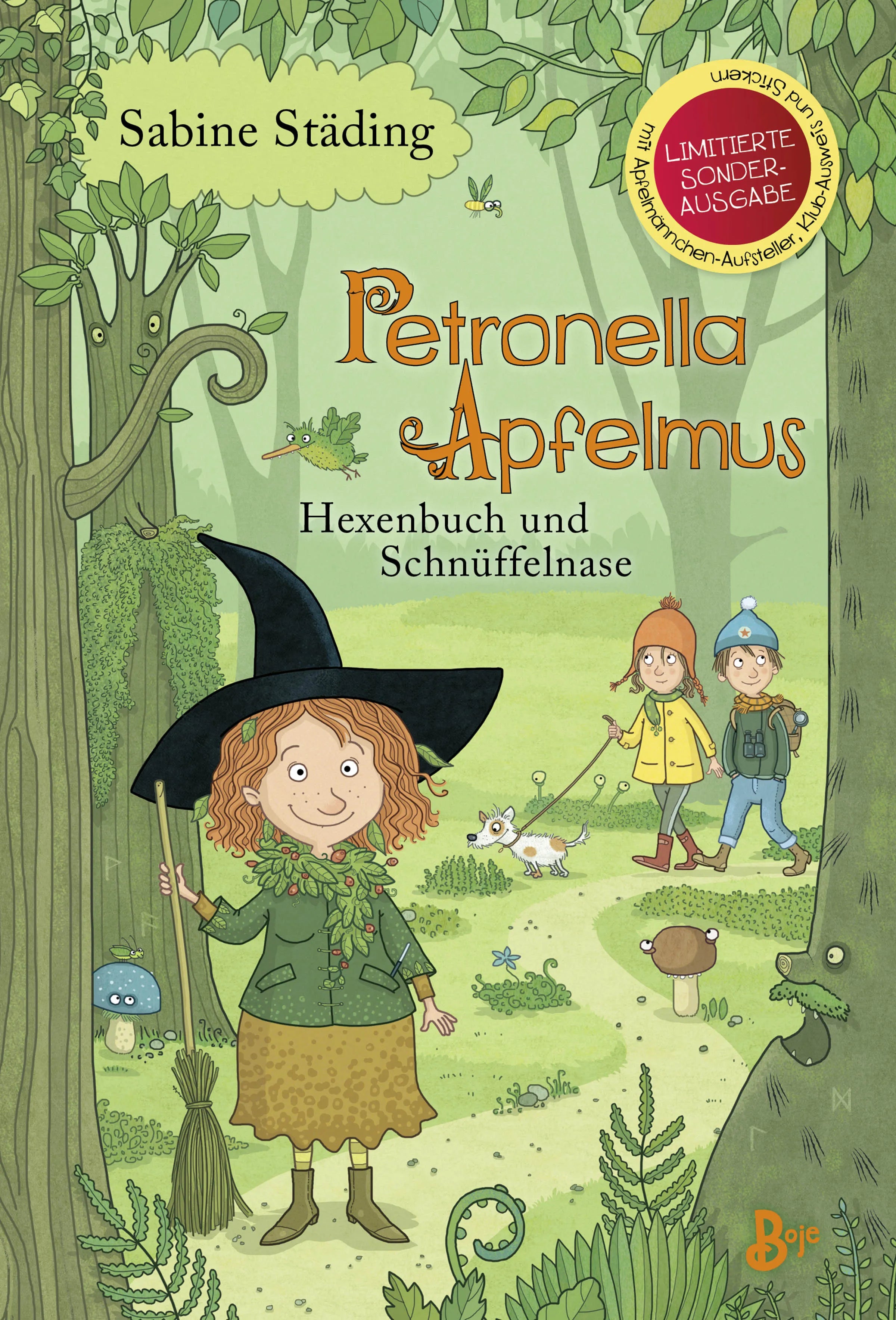 Buchcover von 'Petronella Apfelmus - Hexenbuch und Schnüffelnase' - Paperback von Sabine Städing