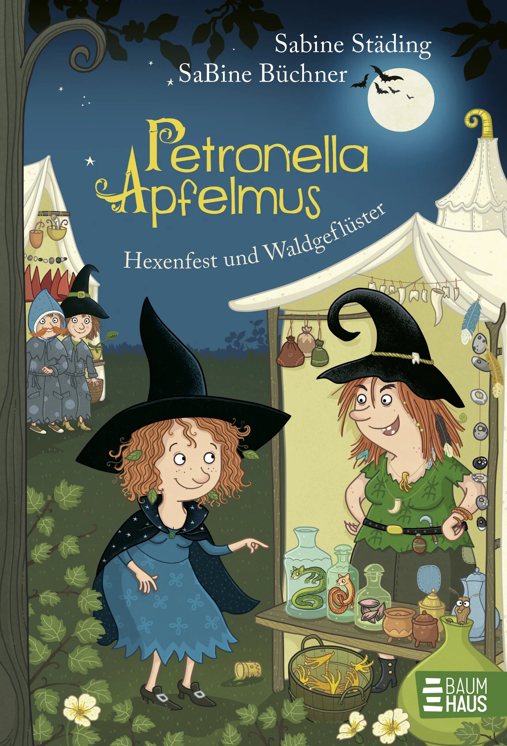 Buchcover von 'Petronella Apfelmus - Hexenfest und Waldgeflüster' - Gebundene Ausgabe von Sabine Städing