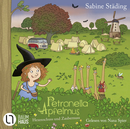 Buchcover von 'Petronella Apfelmus - Hexenschuss und Zaubernuss' - Hörbuch (CD) von Sabine Städing