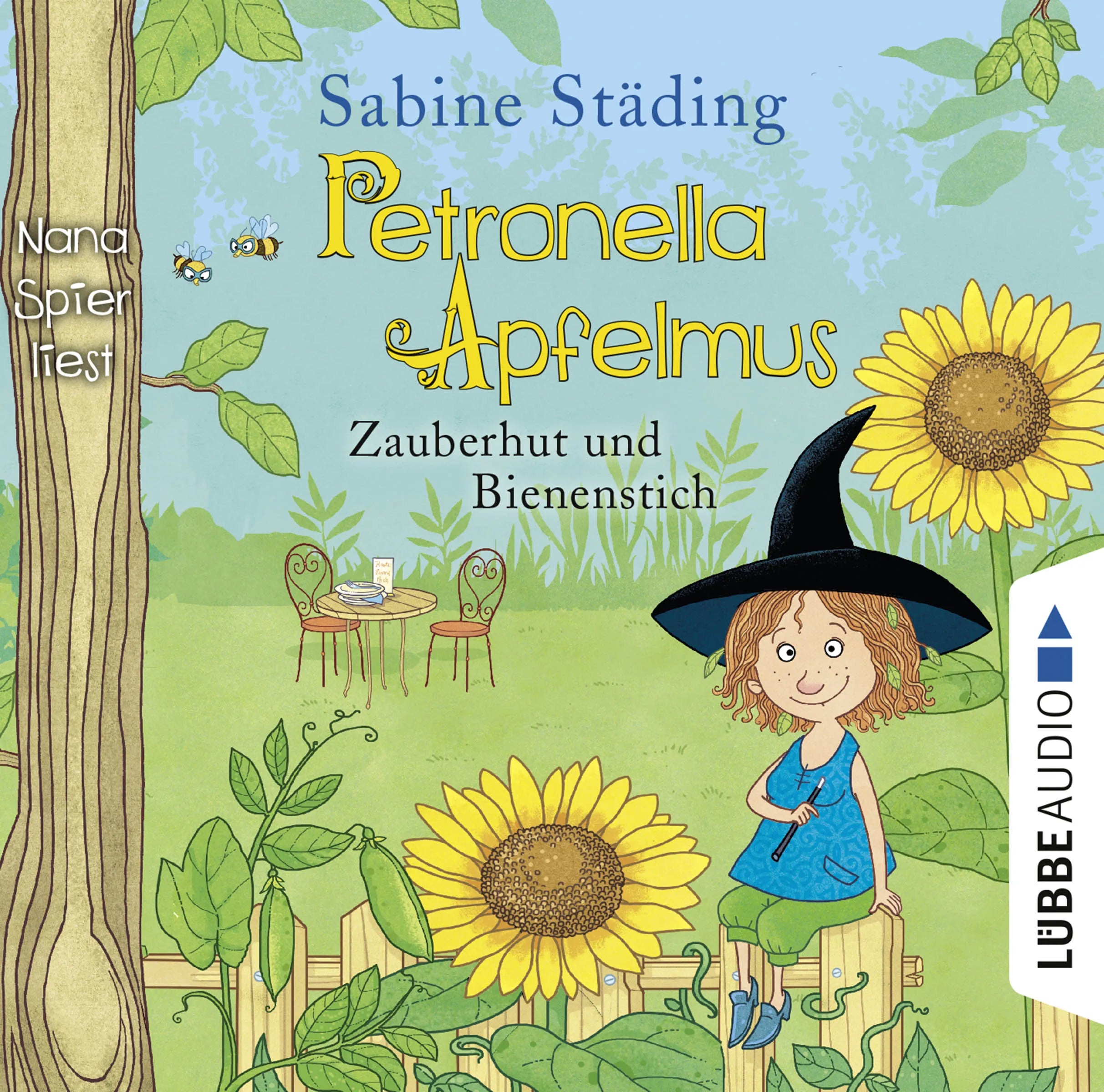 Buchcover von 'Petronella Apfelmus - Zauberhut und Bienenstich' - Hörbuch (CD) von Sabine Städing