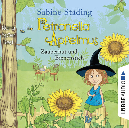 Buchcover von 'Petronella Apfelmus - Zauberhut und Bienenstich' - Hörbuch (CD) von Sabine Städing