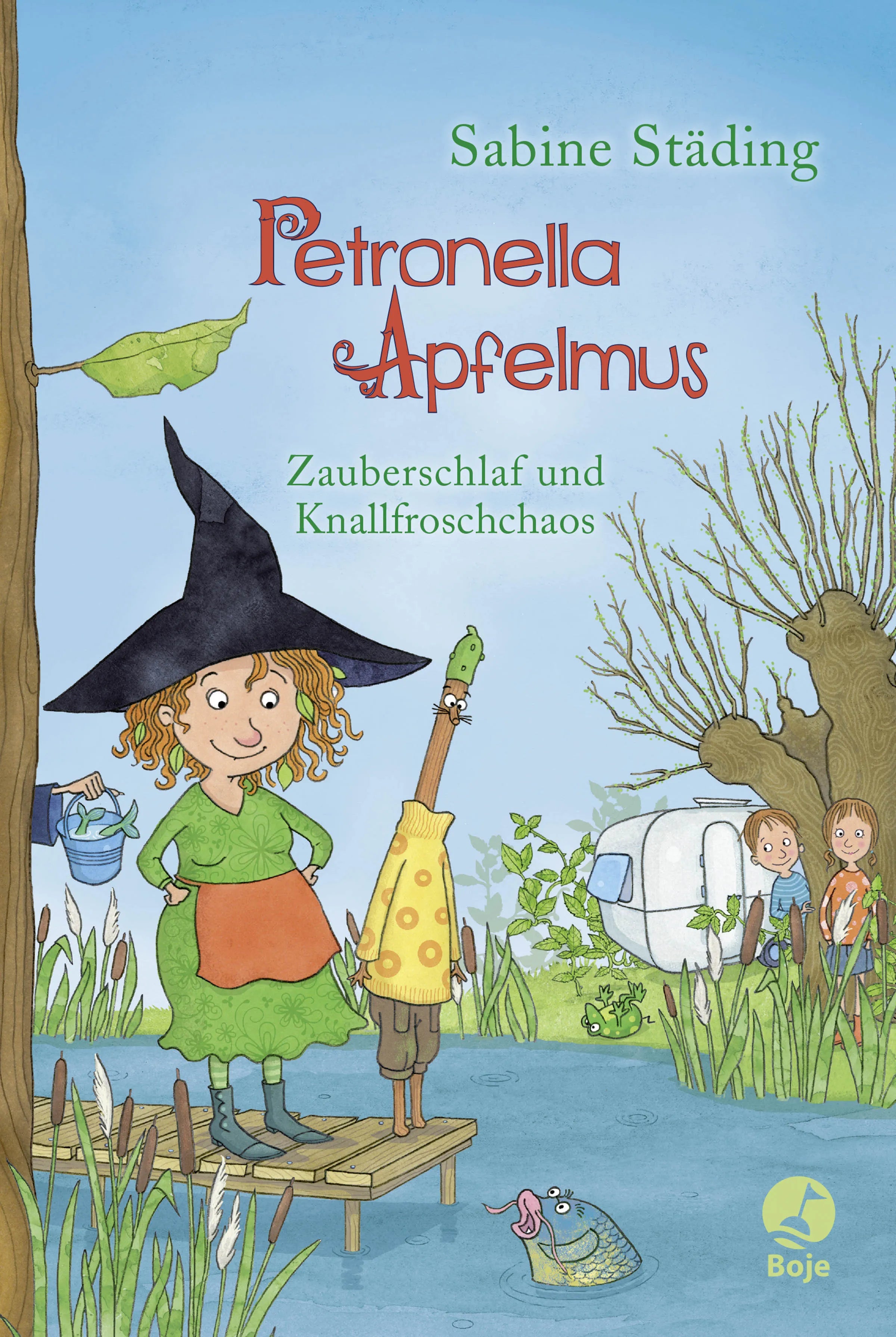 Buchcover von 'Petronella Apfelmus - Zauberschlaf und Knallfroschchaos' - Gebundene Ausgabe von Sabine Städing