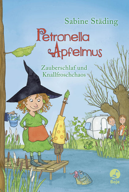 Buchcover von 'Petronella Apfelmus - Zauberschlaf und Knallfroschchaos' - Gebundene Ausgabe von Sabine Städing
