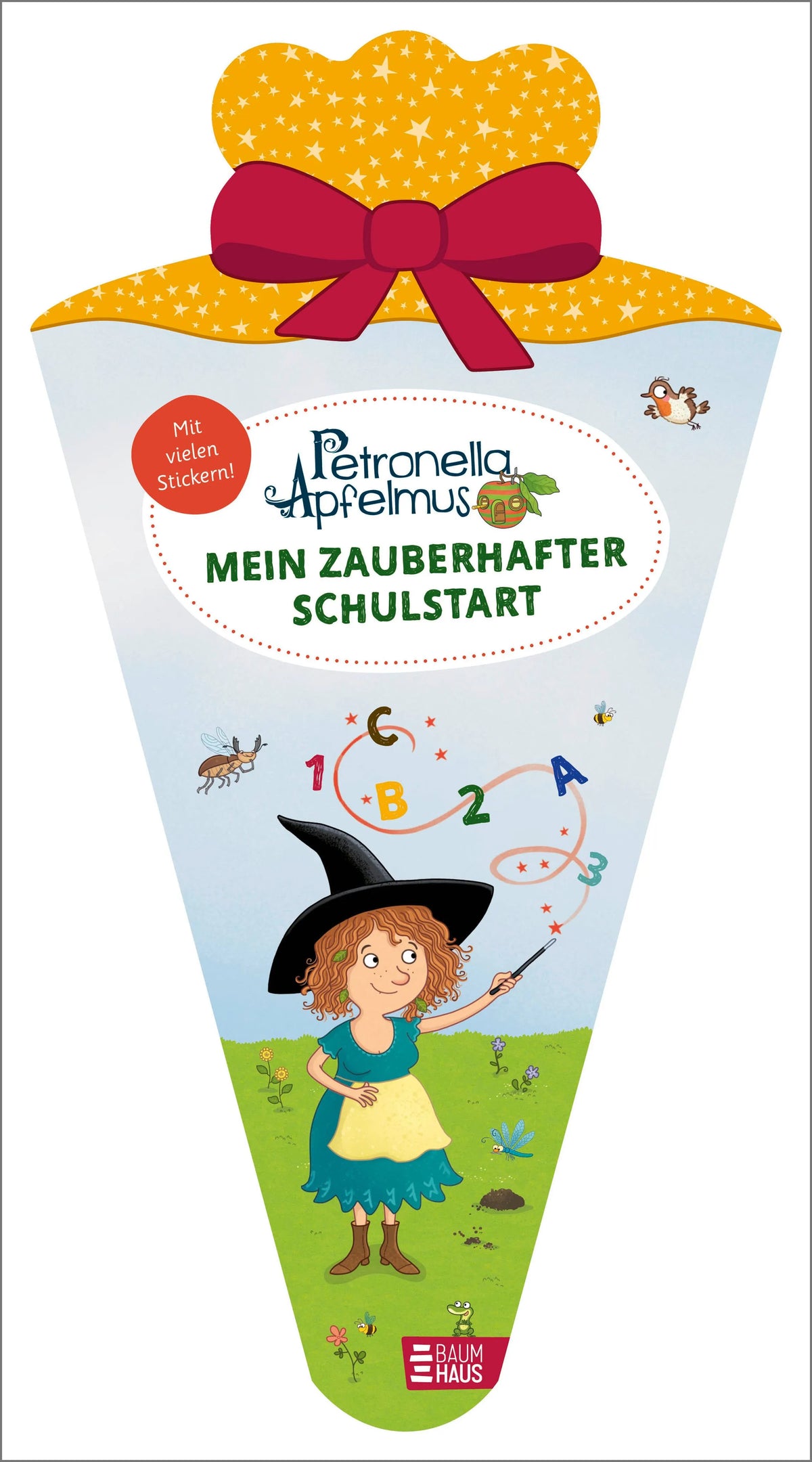 Cover: Petronella Apfelmus - Mein zauberhafter Schulstart (Taschenbuch) von Sabine Städing