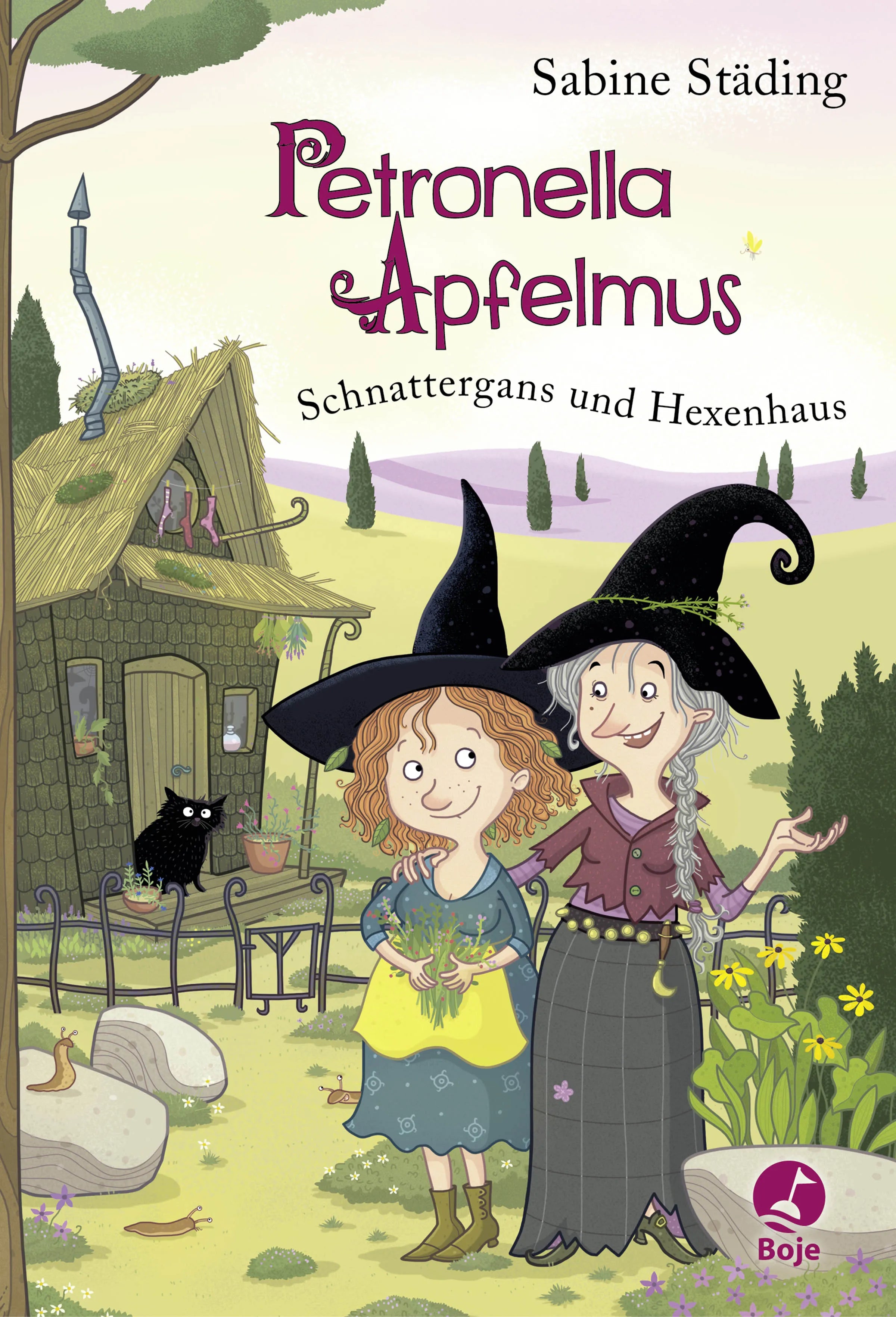 Buchcover von 'Petronella Apfelmus - Schnattergans und Hexenhaus' - Gebundene Ausgabe von Sabine Städing