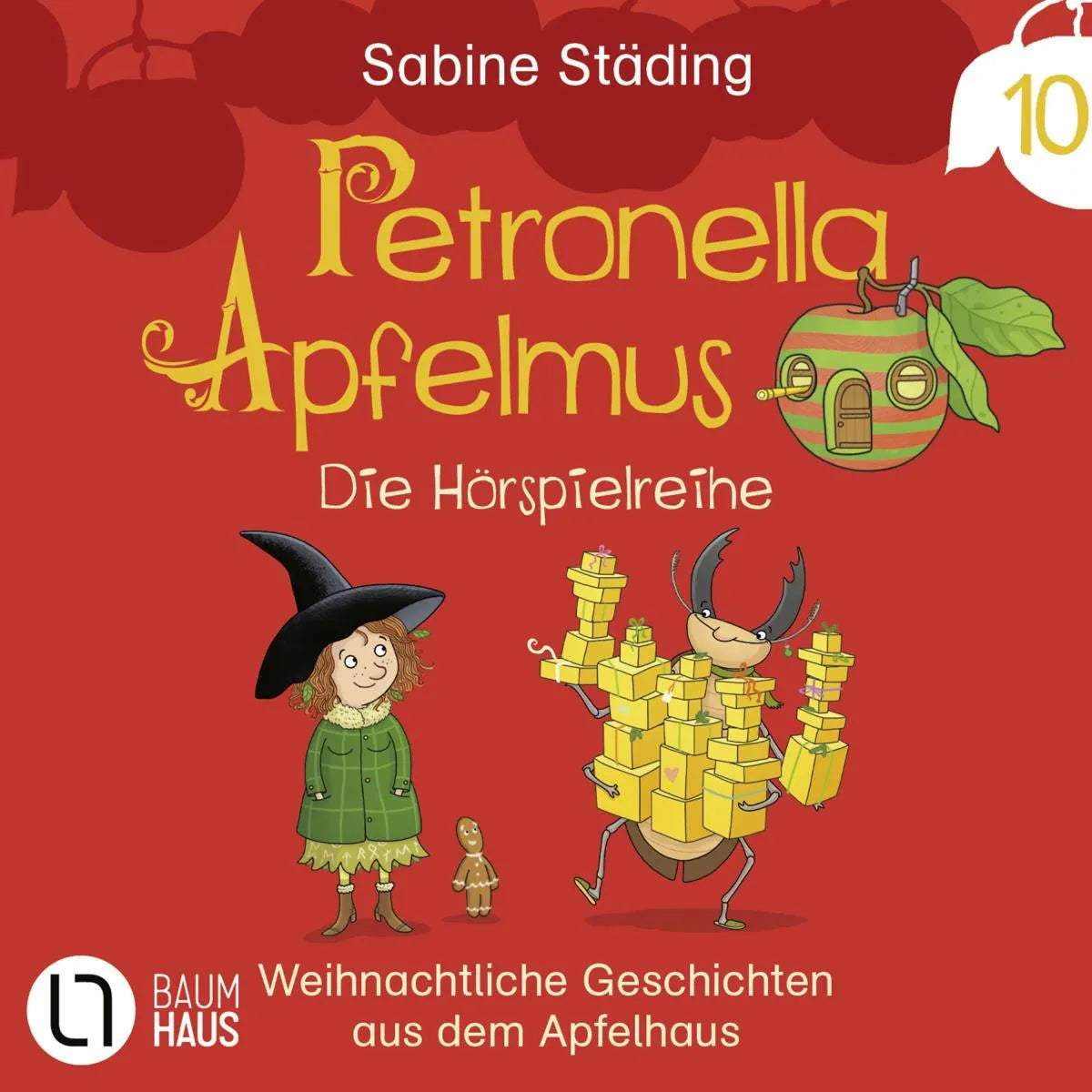 Cover: Petronella Apfelmus, Teil 10: Weihnachtliche Geschichten aus dem Apfelhaus (Hörbuch Download) von Sabine Städing