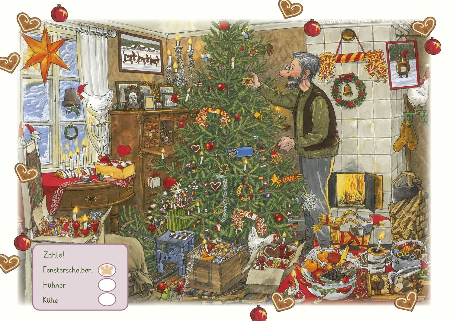 Abbildung von 'Pettersson und Findus. Findus feiert Weihnachten'