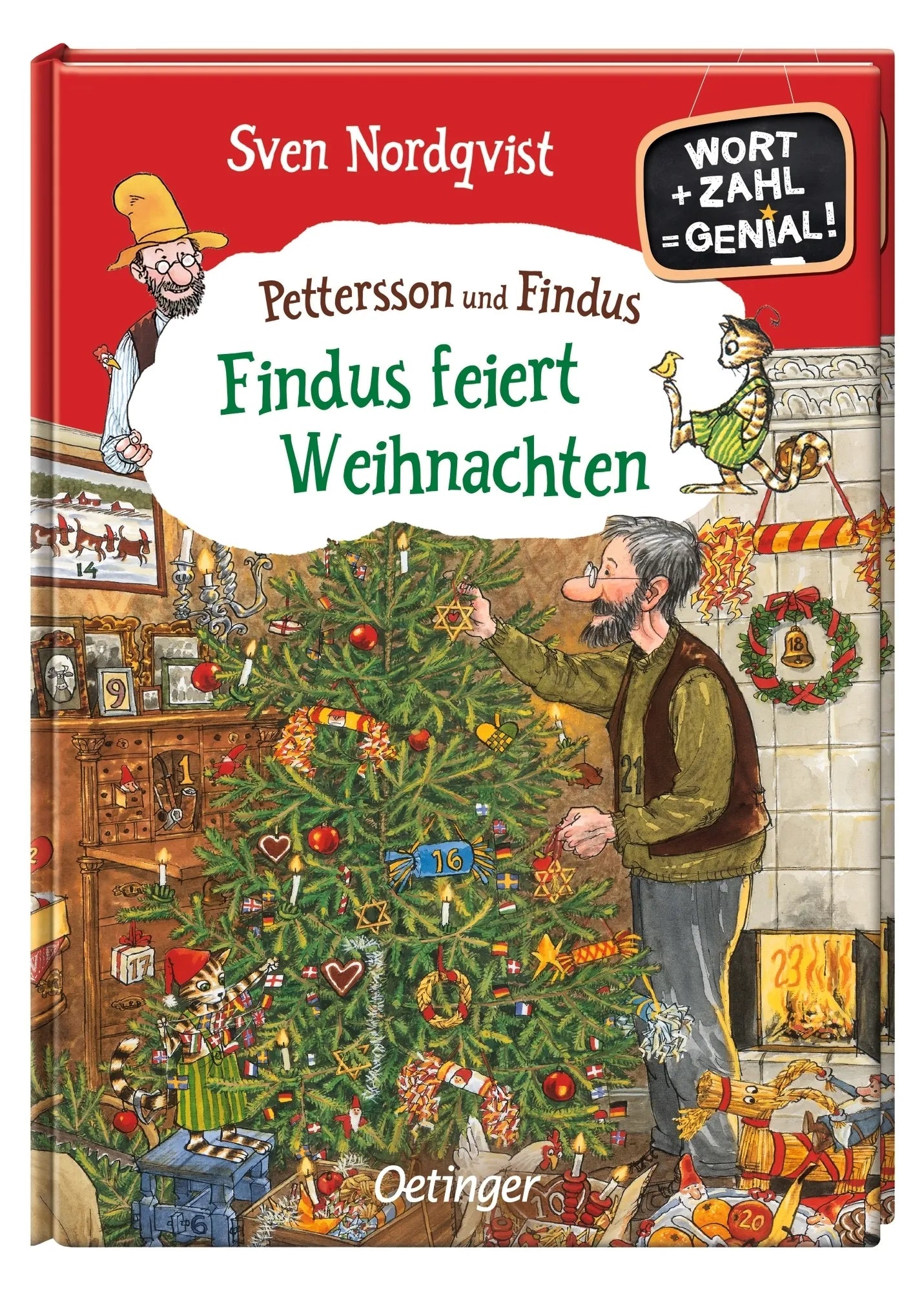 Produktansicht: Pettersson und Findus. Findus feiert Weihnachten (Gebundene Ausgabe)
