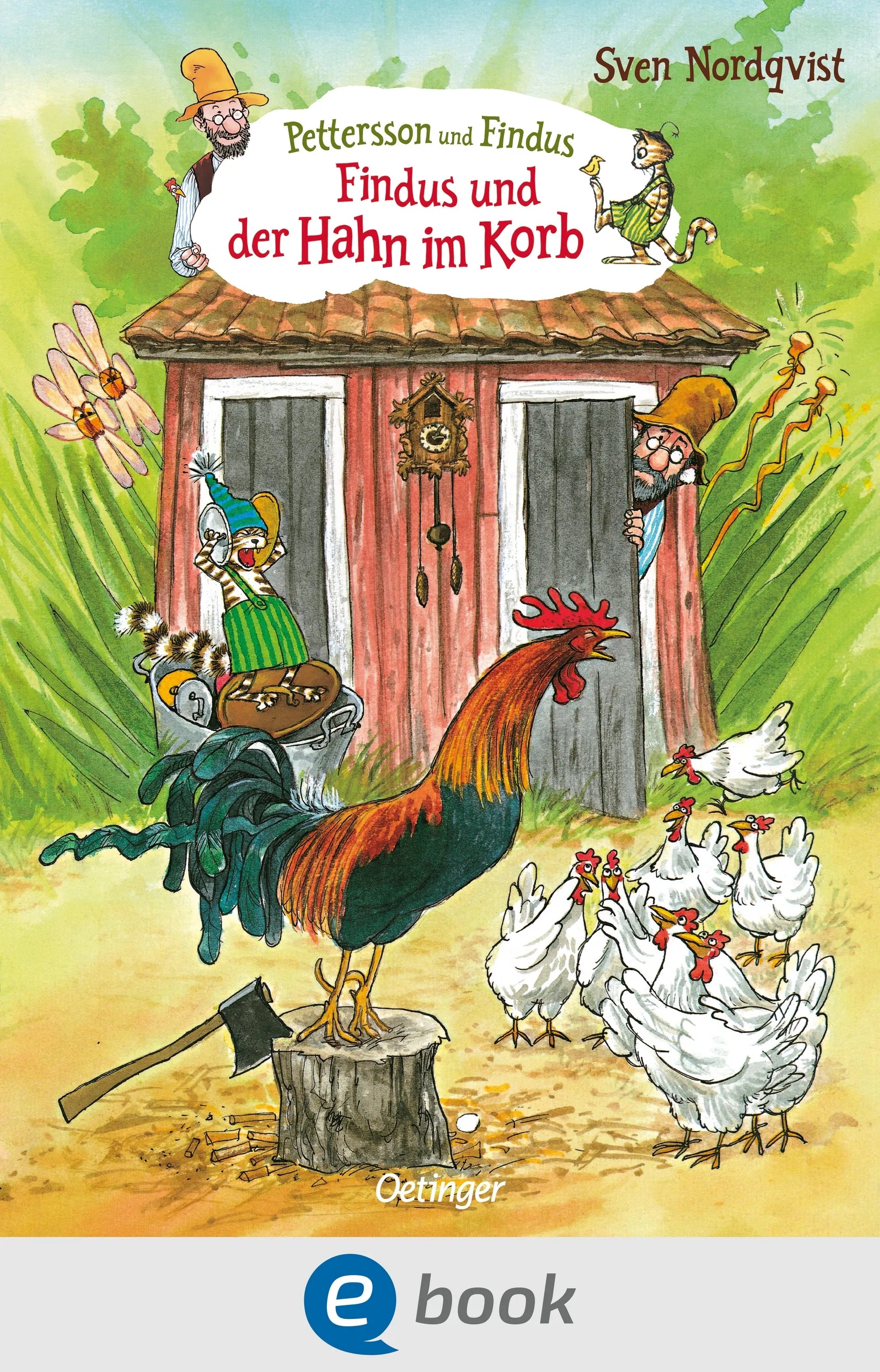 Cover: Pettersson und Findus. Findus und der Hahn im Korb (E-Book) von Sven Nordqvist