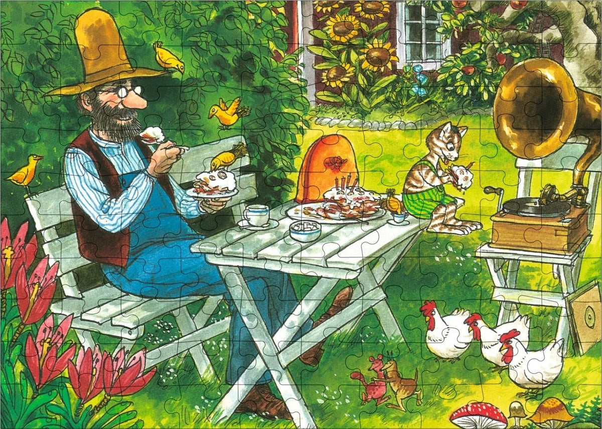 Pettersson und Findus. Puzzle im Buch. 100 Teile – Ansicht