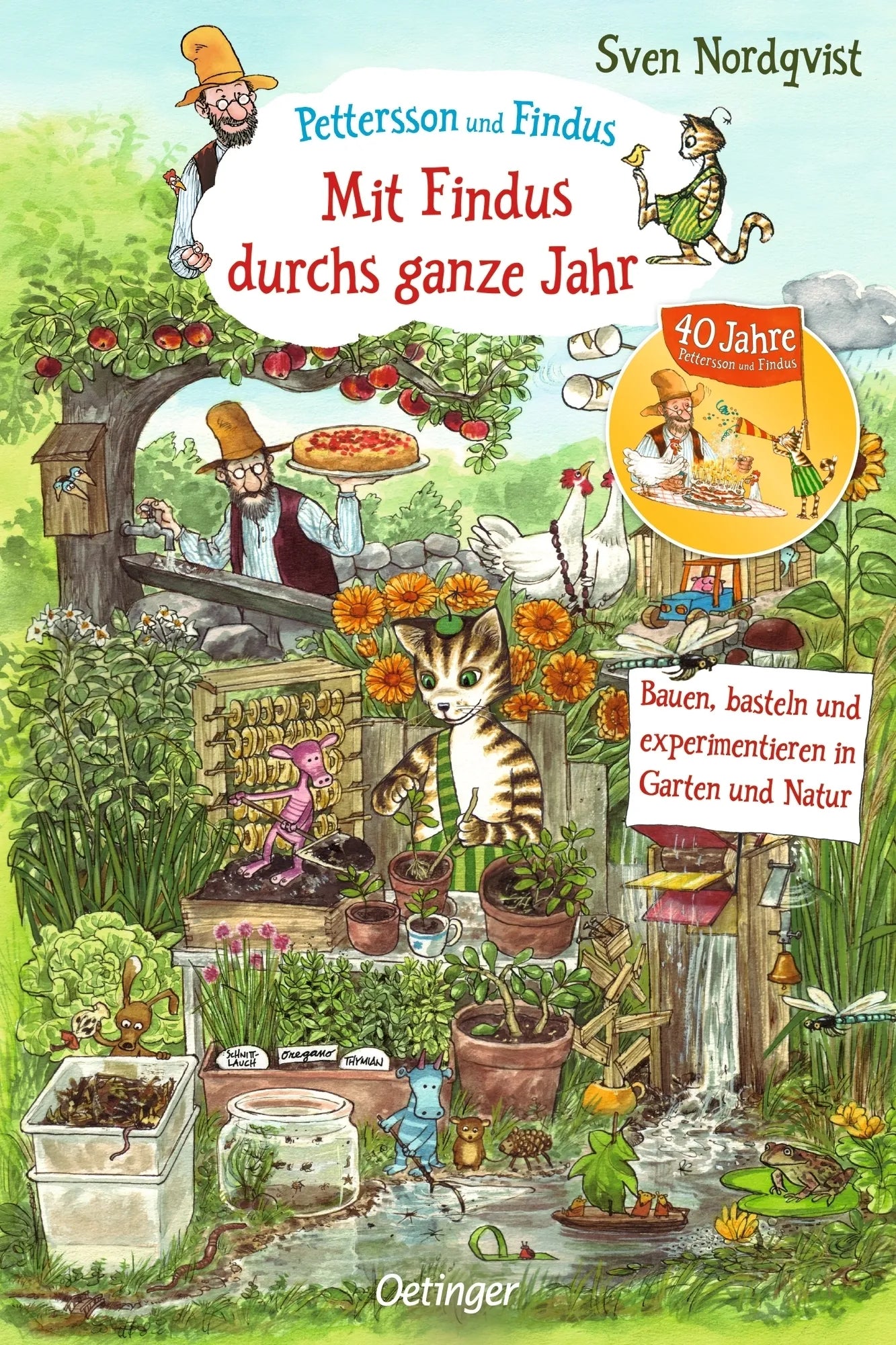 Buchcover von 'Pettersson und Findus. Mit Findus durchs ganze Jahr' - Gebundene Ausgabe von Eva-Lena Larsson