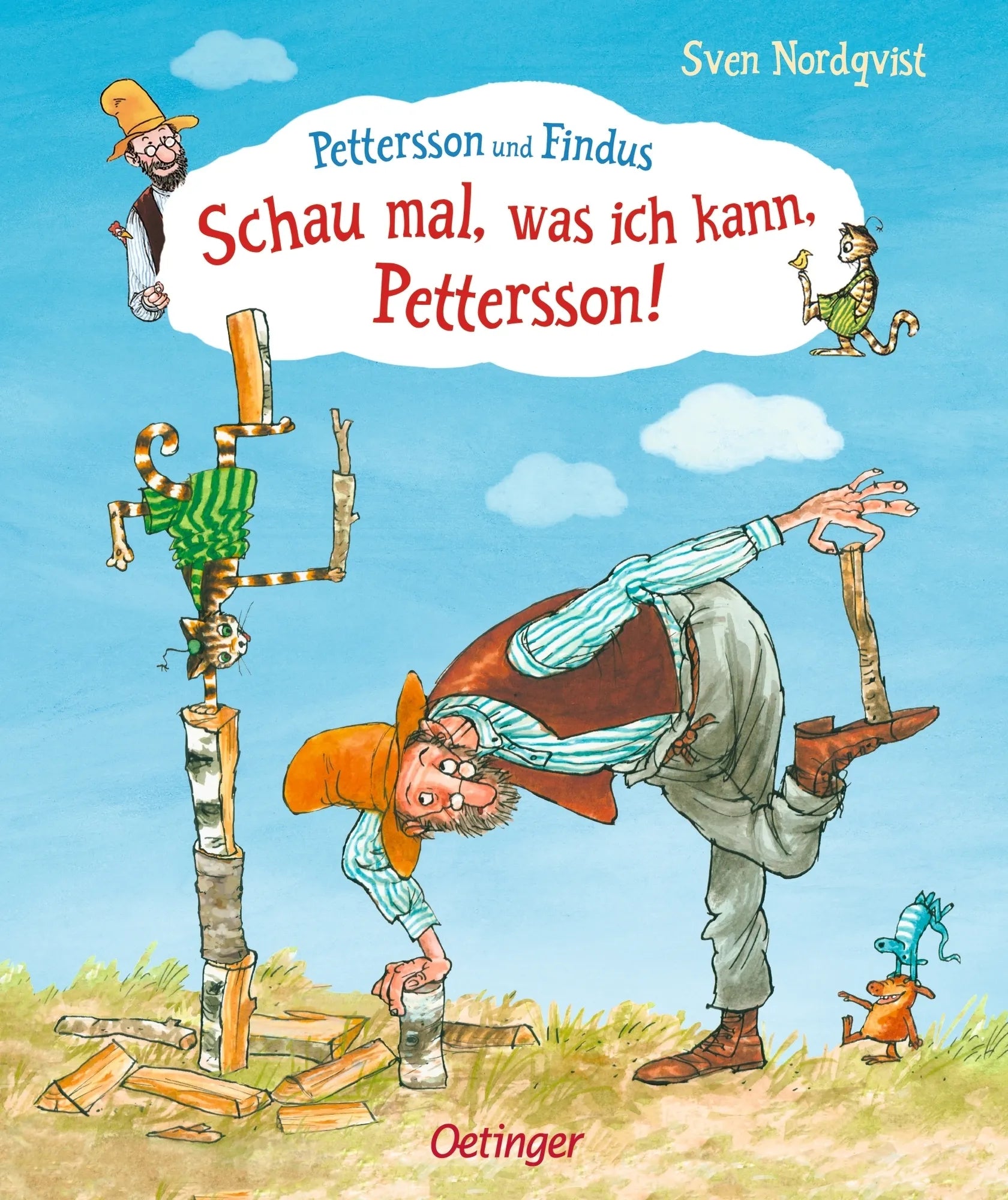 Buchcover von 'Pettersson und Findus. Schau mal, was ich kann, Pettersson!' - Gebundene Ausgabe von Sven Nordqvist