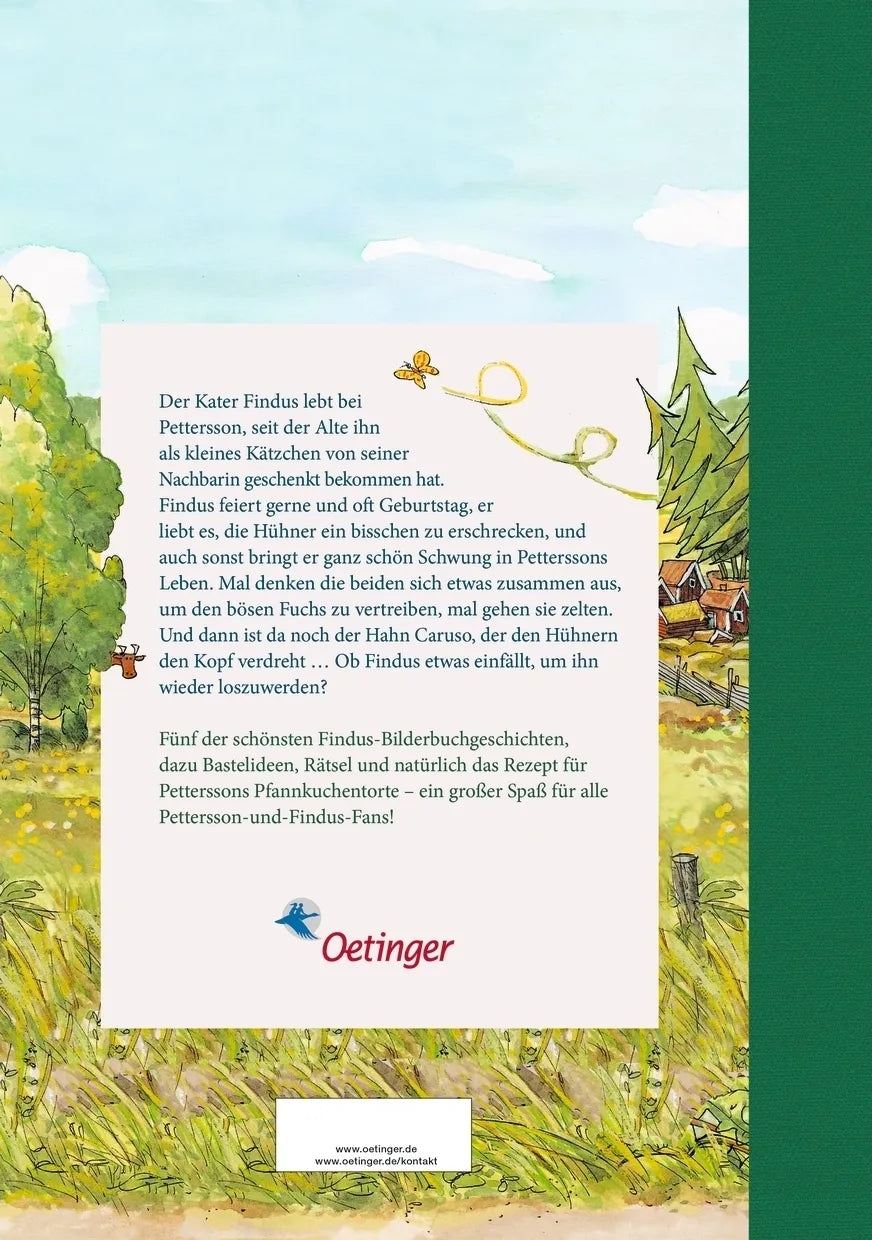 Rückseite: Pettersson und Findus. Unsere schönsten Abenteuer (Hardcover)