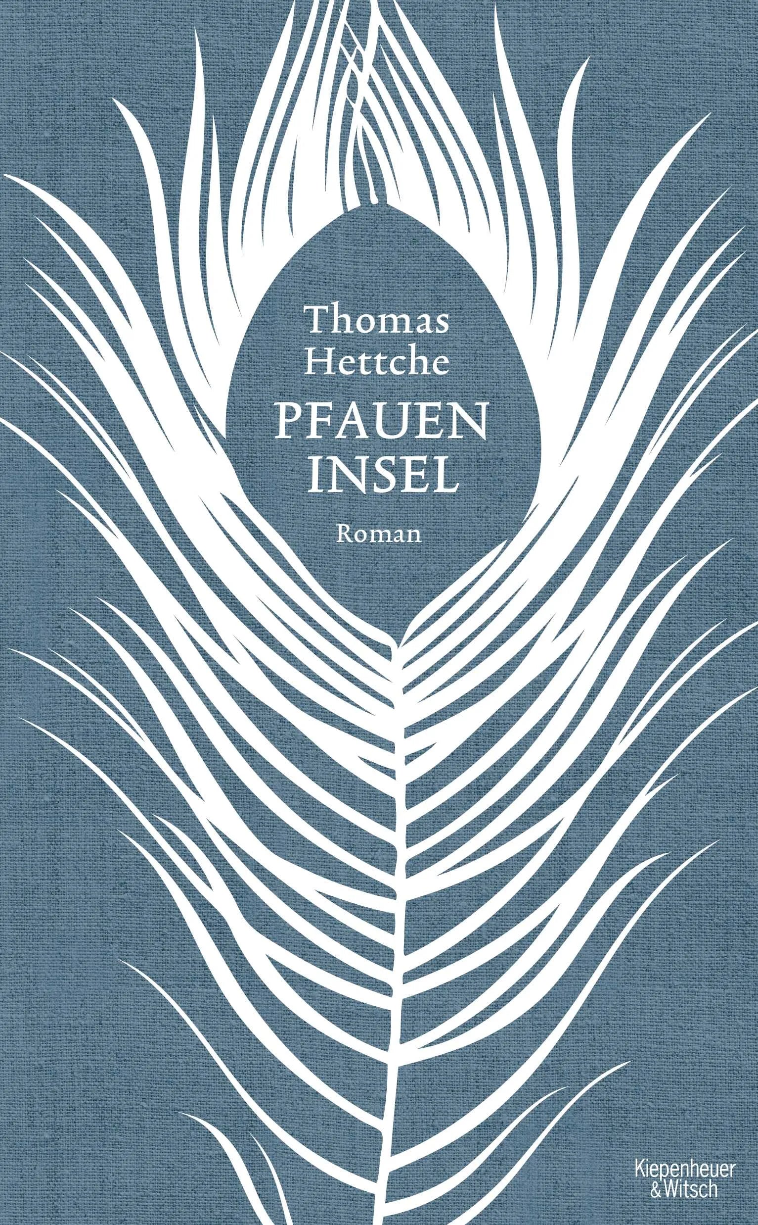 Buchcover von 'Pfaueninsel' - Gebundene Ausgabe von Thomas Hettche