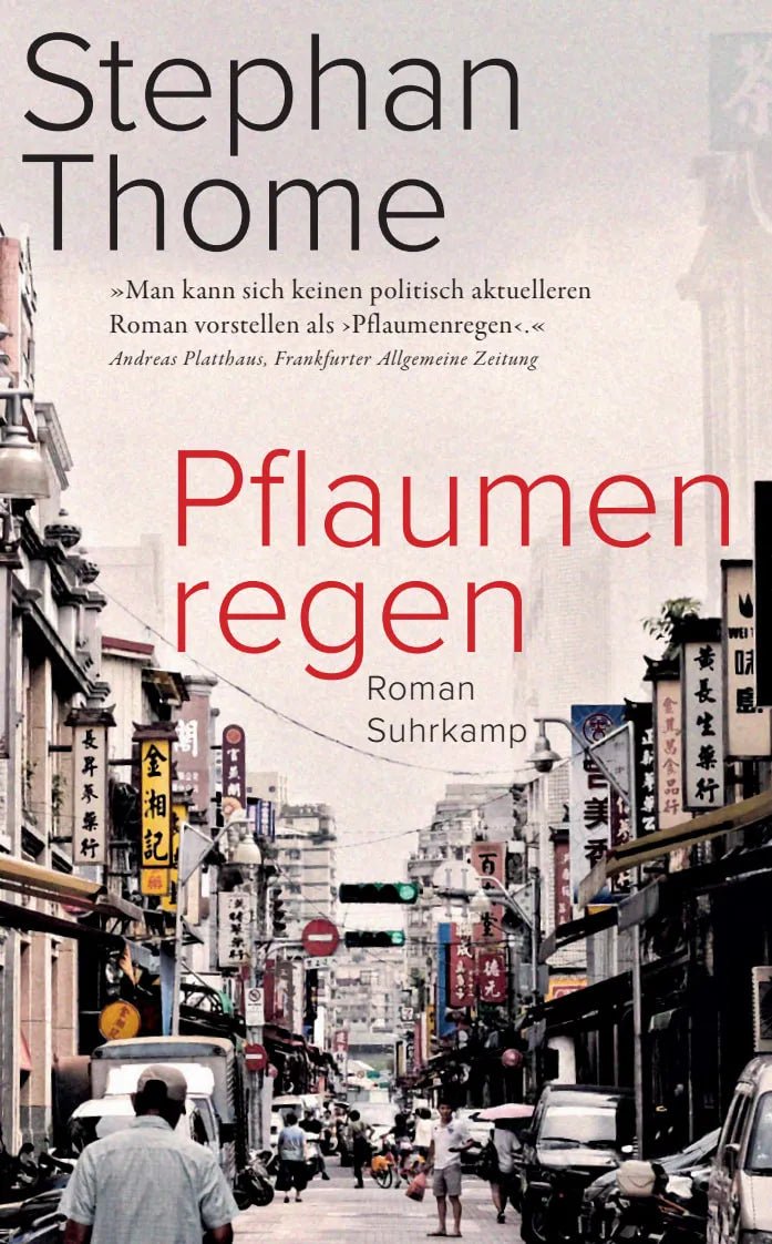 Buchcover von 'Pflaumenregen' - Paperback von Stephan Thome