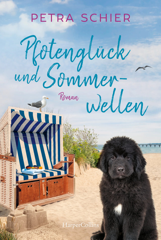 Buchcover von 'Pfotenglück und Sommerwellen' - Taschenbuch von Petra Schier