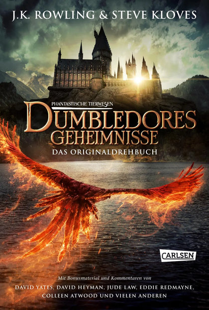 Buchcover von 'Phantastische Tierwesen: Dumbledores Geheimnisse' - Gebundene Ausgabe von J.K. Rowling