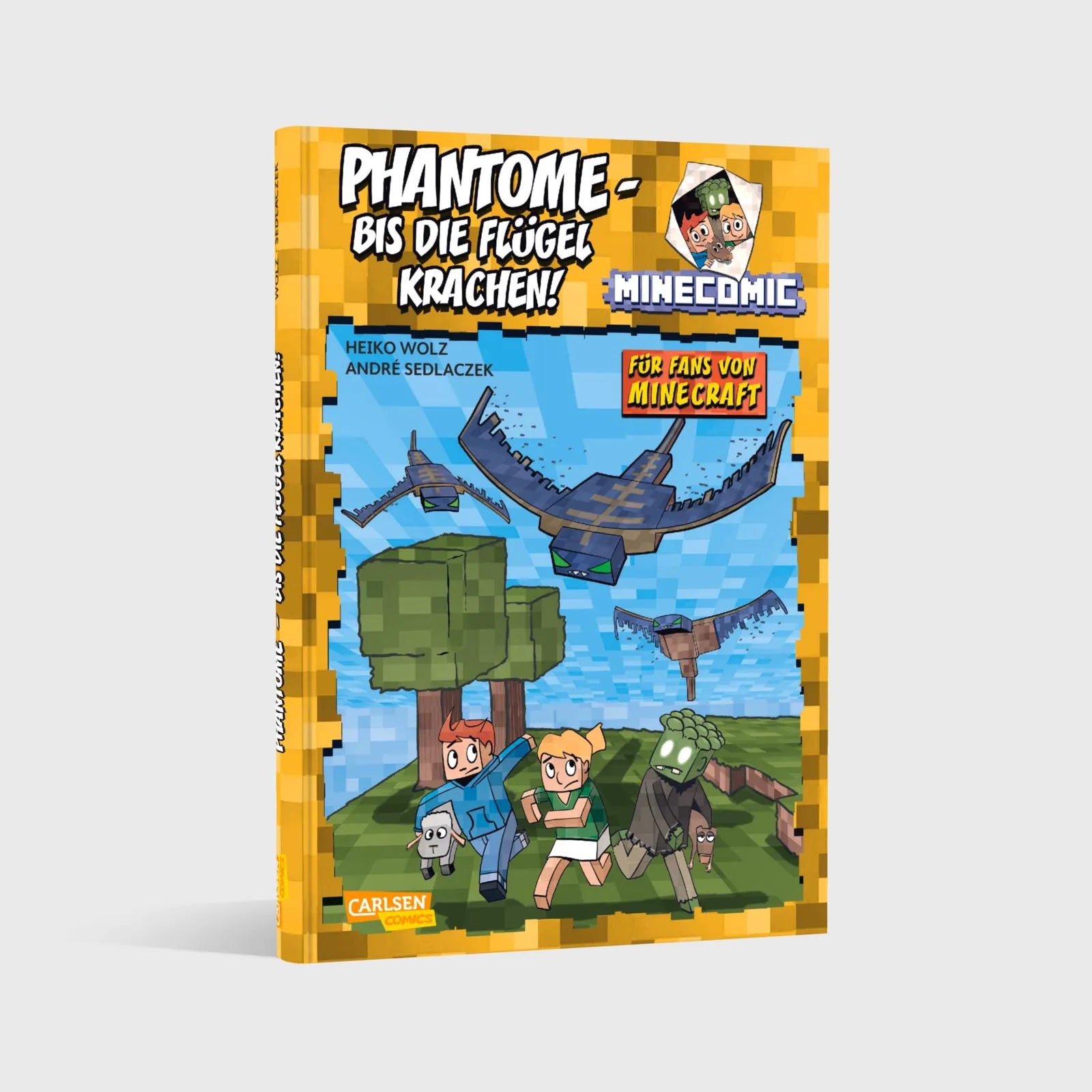 Produktansicht: Phantome – bis die Flügel krachen! Für Fans von Minecraft (Gebundene Ausgabe)