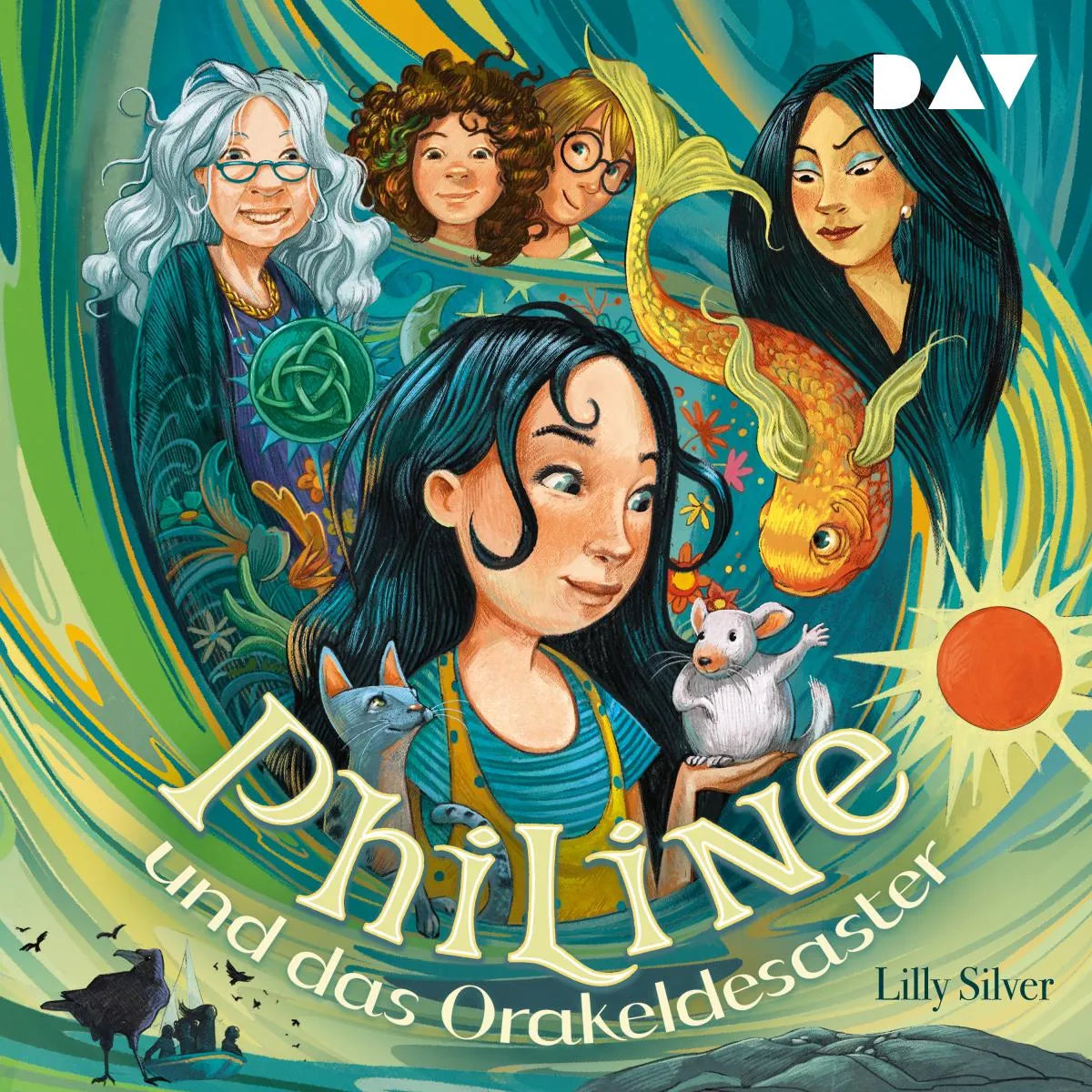 Cover: Philine und das Orakeldesaster (Hörbuch Download) von Lilly Silver