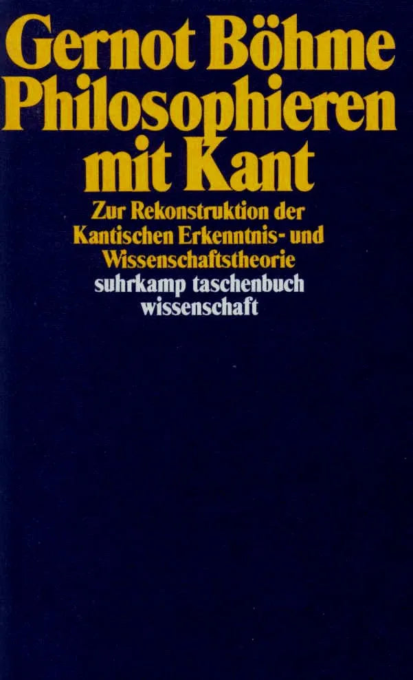 Buchcover von 'Philosophieren mit Kant' - Taschenbuch von Gernot Böhme