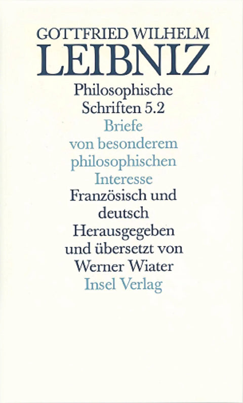 Philosophische Schriften