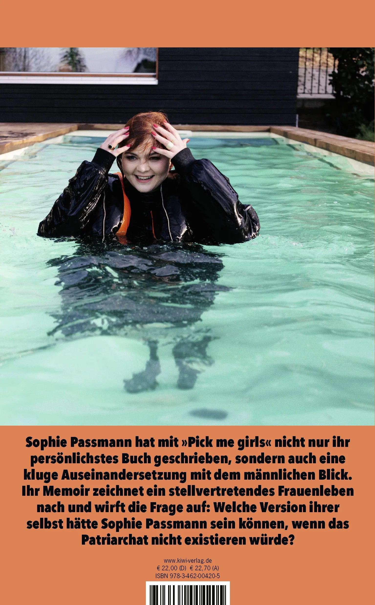 Buchrückseite von 'Pick me Girls' mit Klappentext - Gebundene Ausgabe