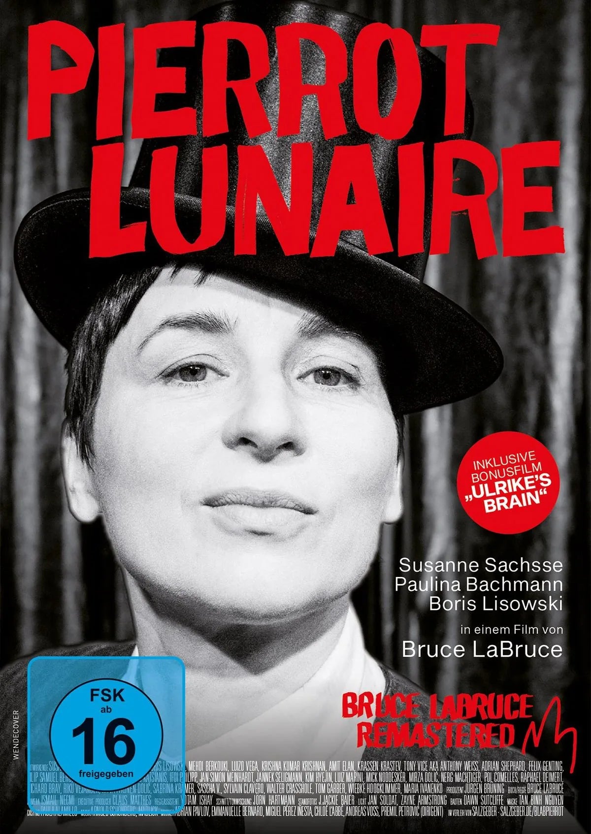 Pierrot Lunaire + Bonusfilm Ulrike’s Brain - DVD