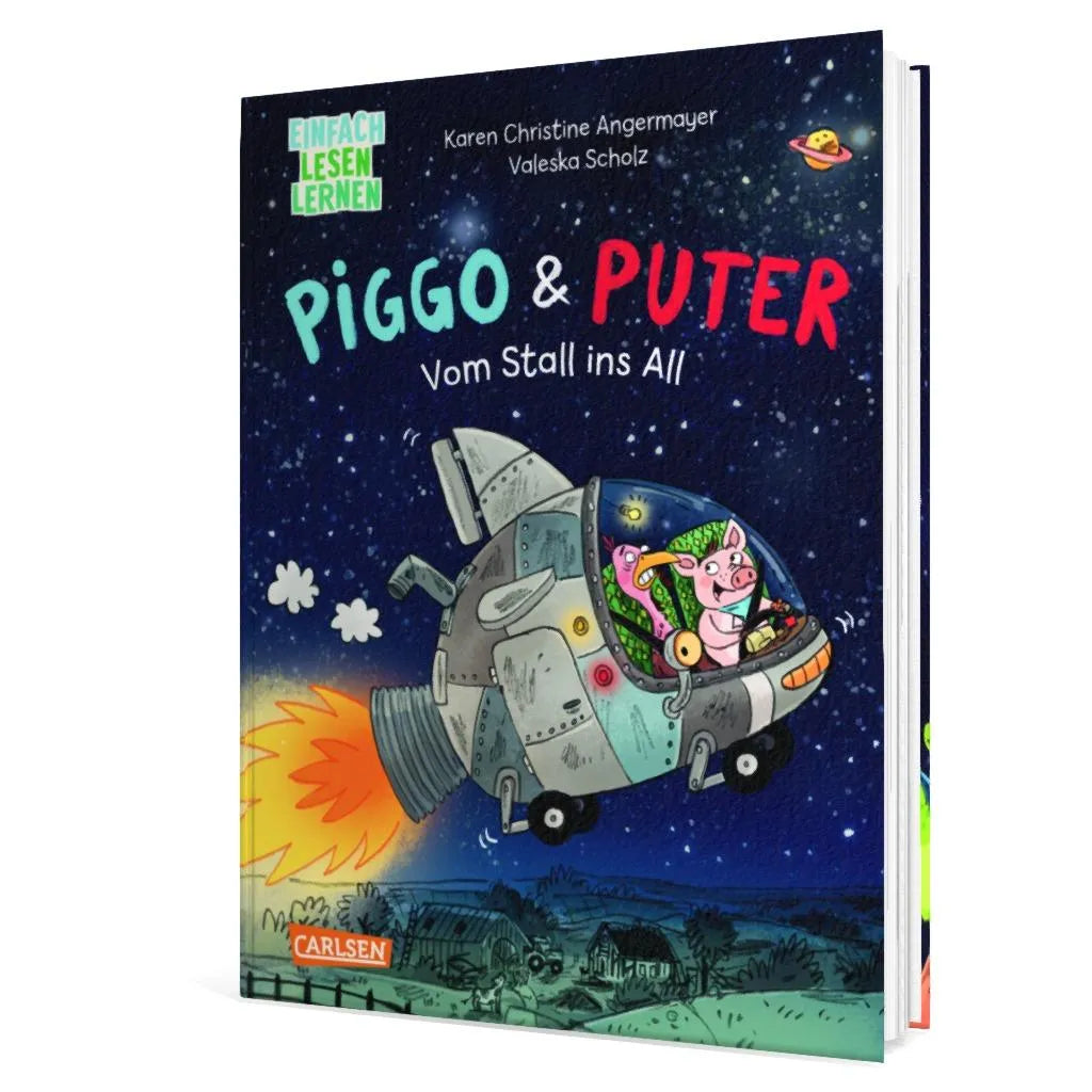 Produktansicht: Piggo und Puter: Vom Stall ins All (Gebundene Ausgabe)