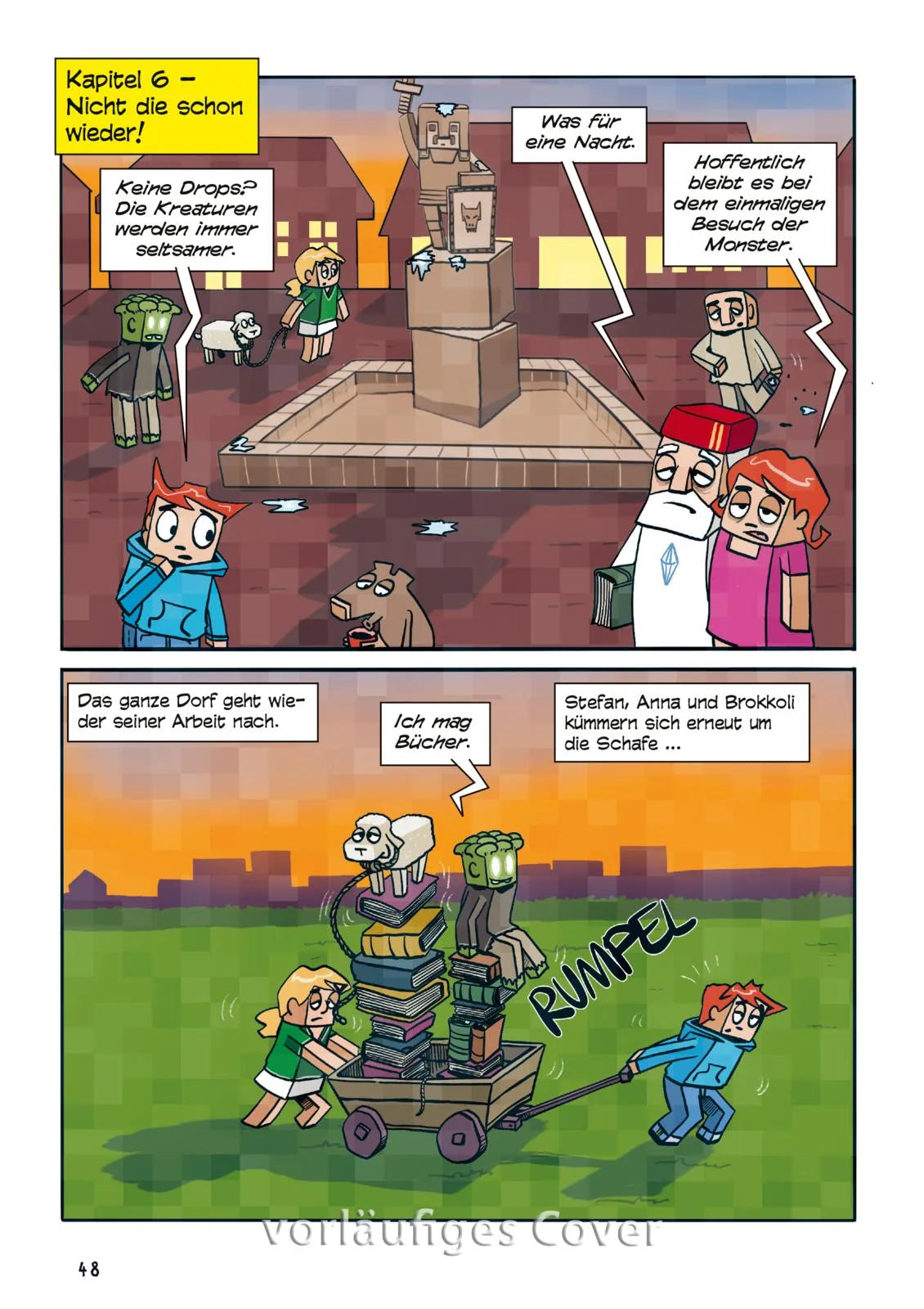 Abbildung von 'Piglins – bis die Lava zischt! - Für Fans von Minecraft'