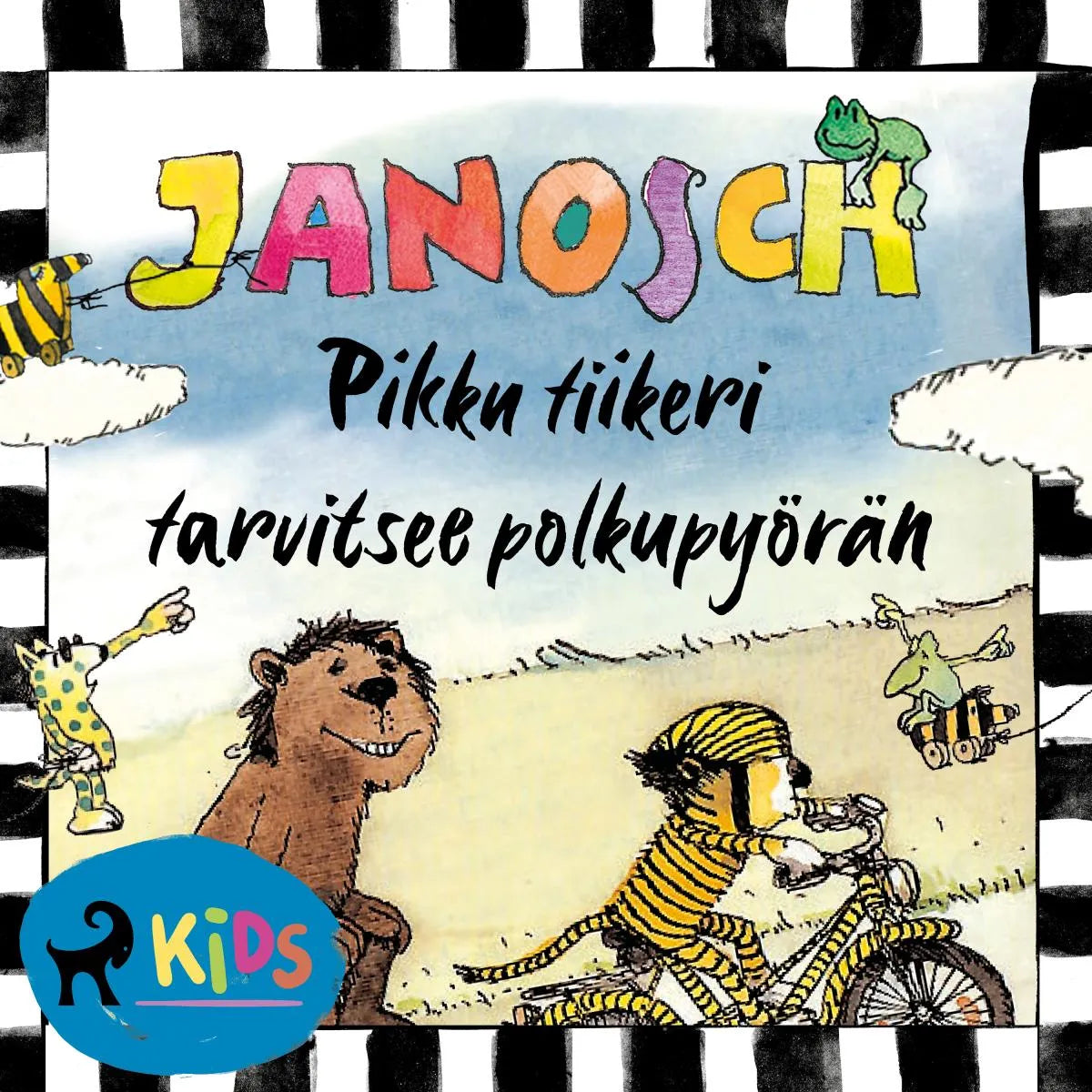 Cover: Pikku tiikeri tarvitsee polkupyörän (Hörbuch Download) von Janosch