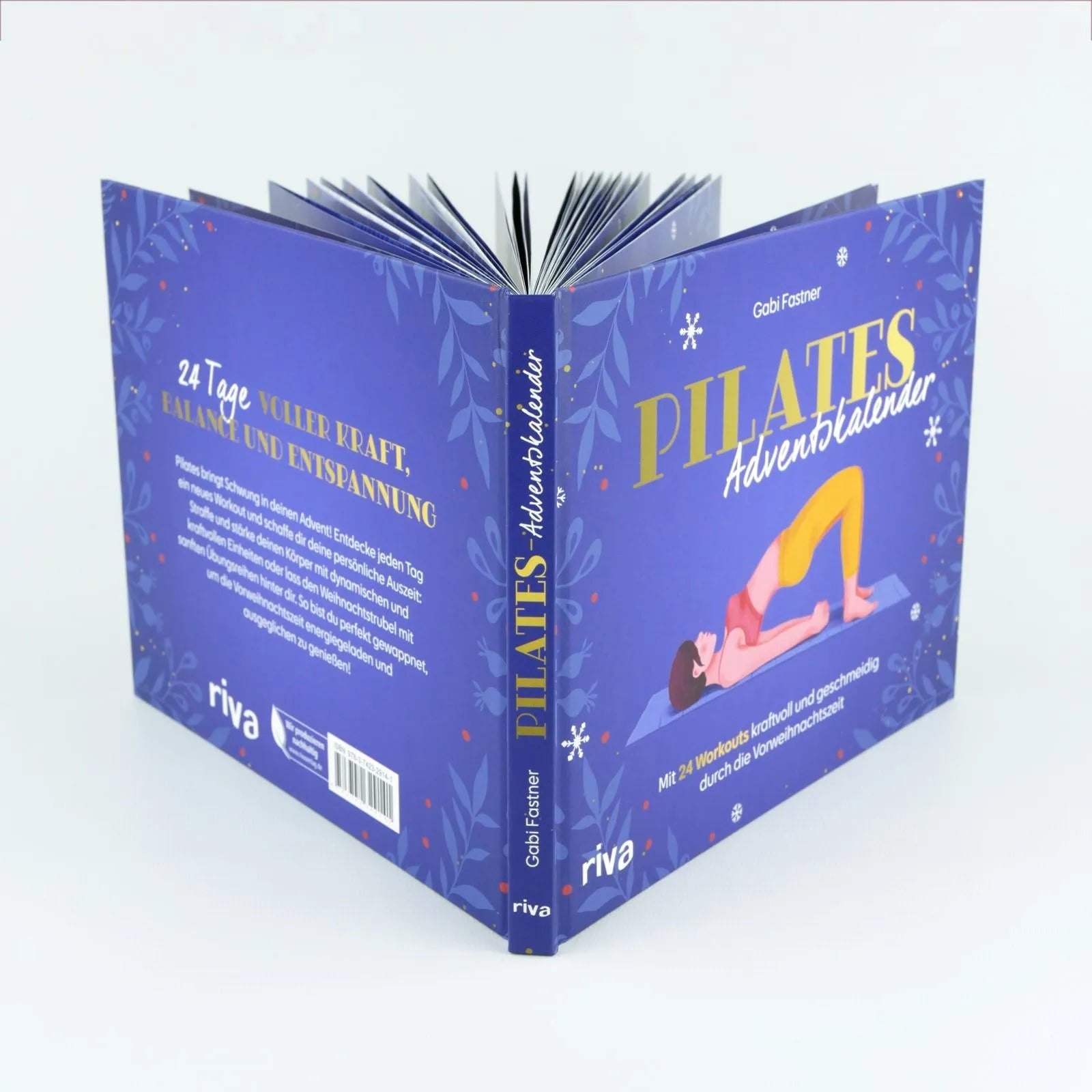 Innenansicht von 'Pilates-Adventskalender' - Gebundene Ausgabe