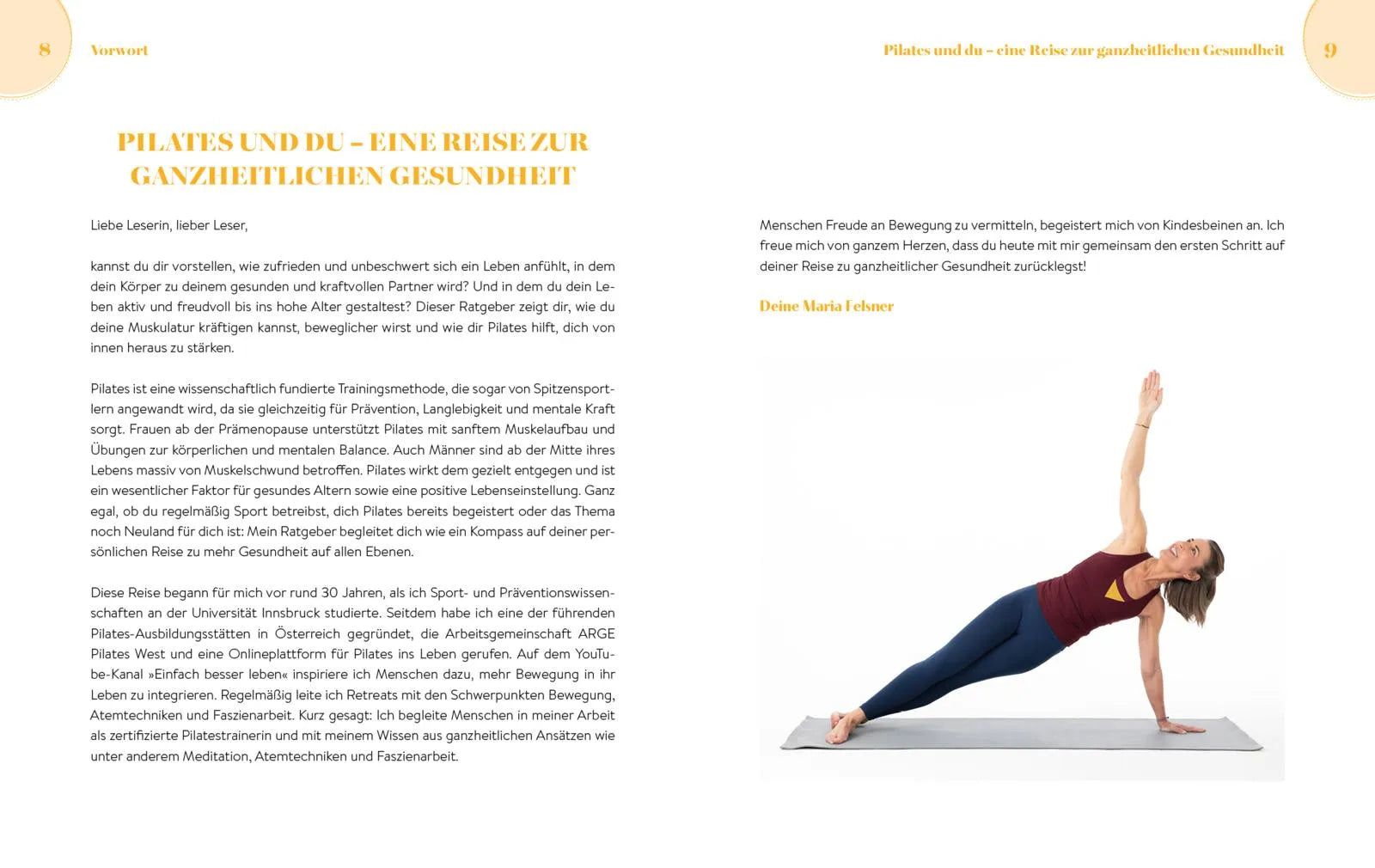 Innenansicht von 'Pilates' - Taschenbuch