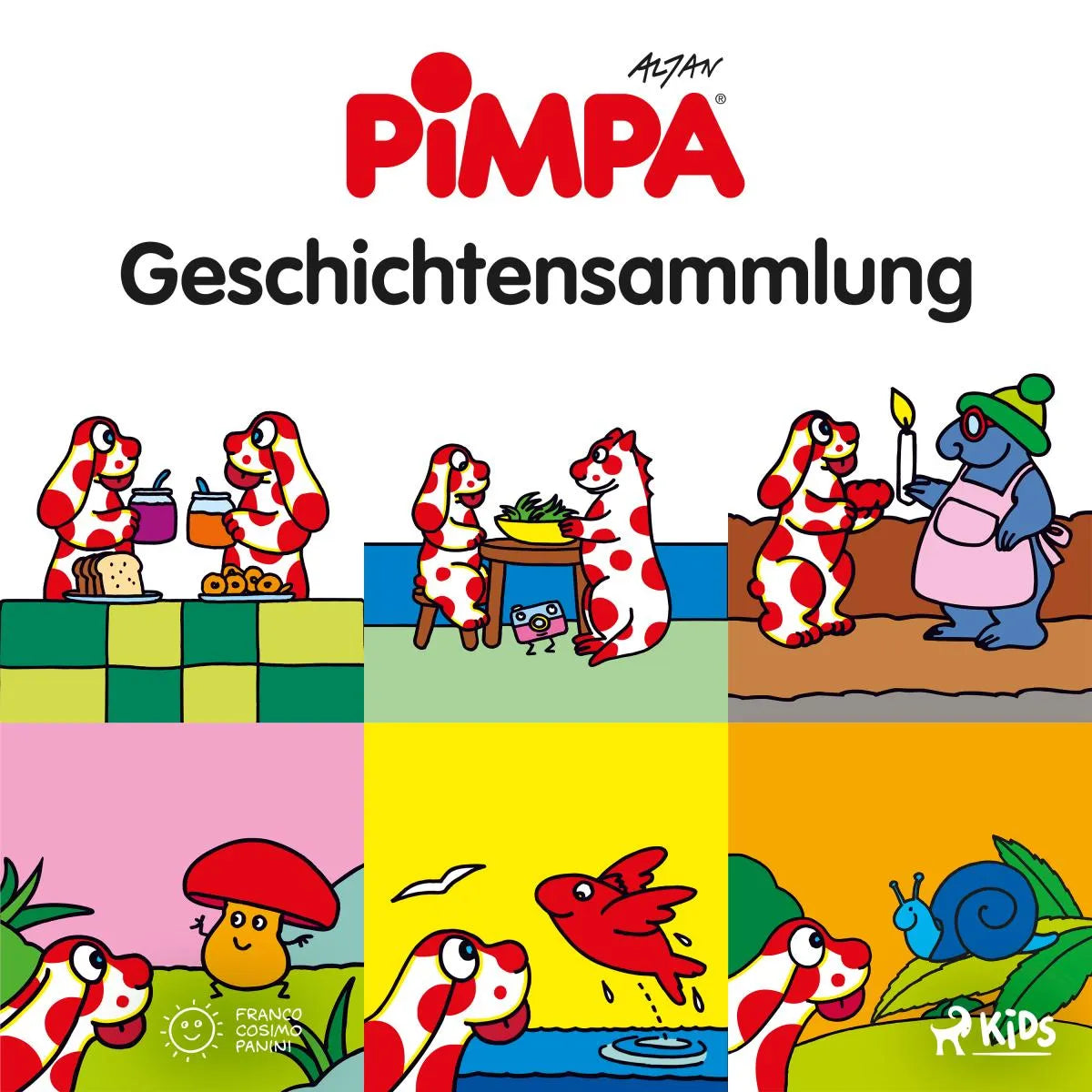 Cover: Pimpa - Geschichtensammlung (Hörbuch Download) von Altan