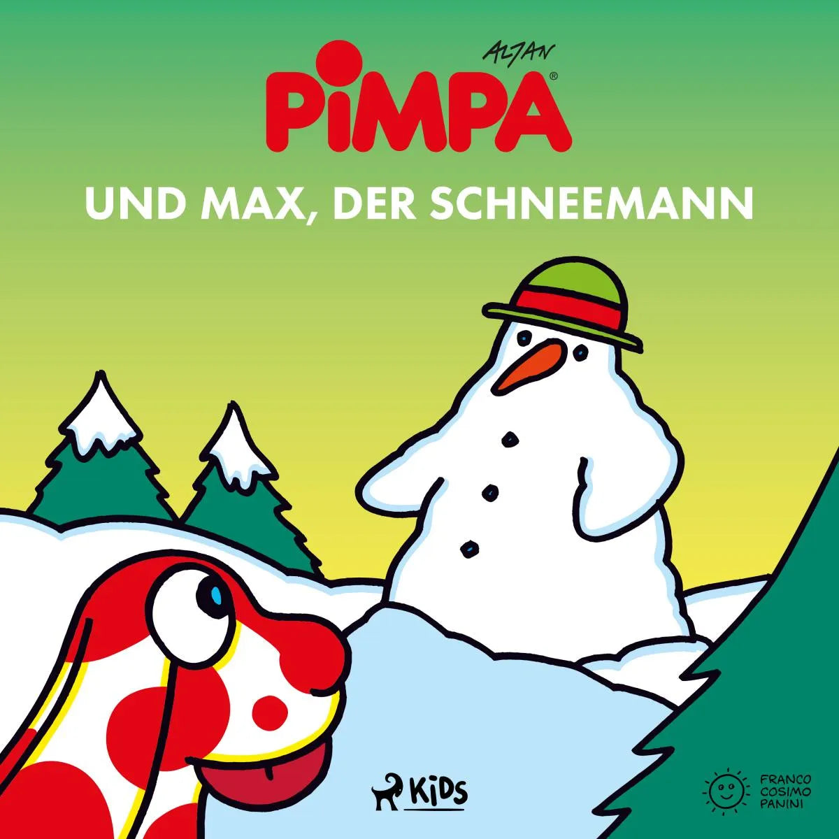 Cover: Pimpa und Max, der Schneemann (Hörbuch Download) von Altan