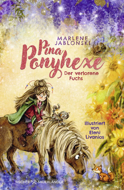 Buchcover von 'Pina Ponyhexe – Der verlorene Fuchs' - Gebundene Ausgabe von Marlene Jablonski