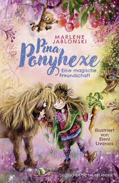 Buchcover von 'Pina Ponyhexe – Eine magische Freundschaft' - Gebundene Ausgabe von Marlene Jablonski