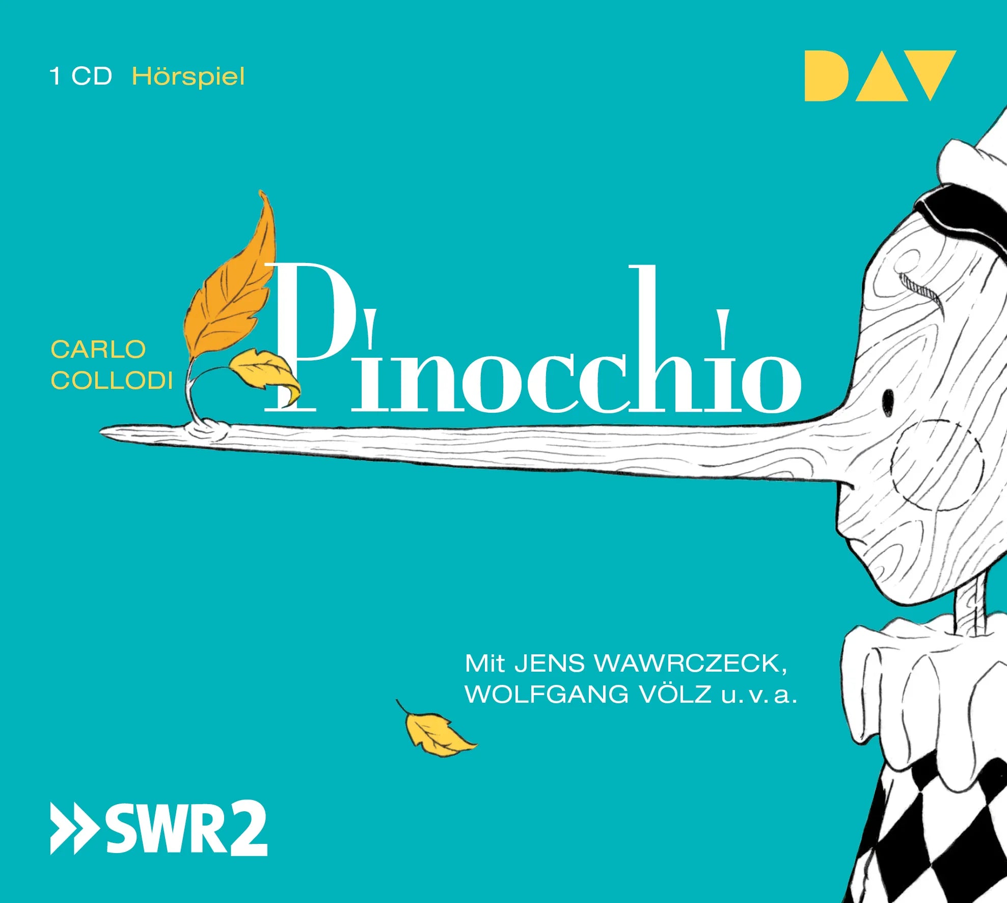 Buchcover von 'Pinocchio' - Hörbuch (CD) von Carlo Collodi
