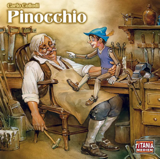 Buchcover von 'Pinocchio' - Hörbuch (CD) von Carlo Collodi