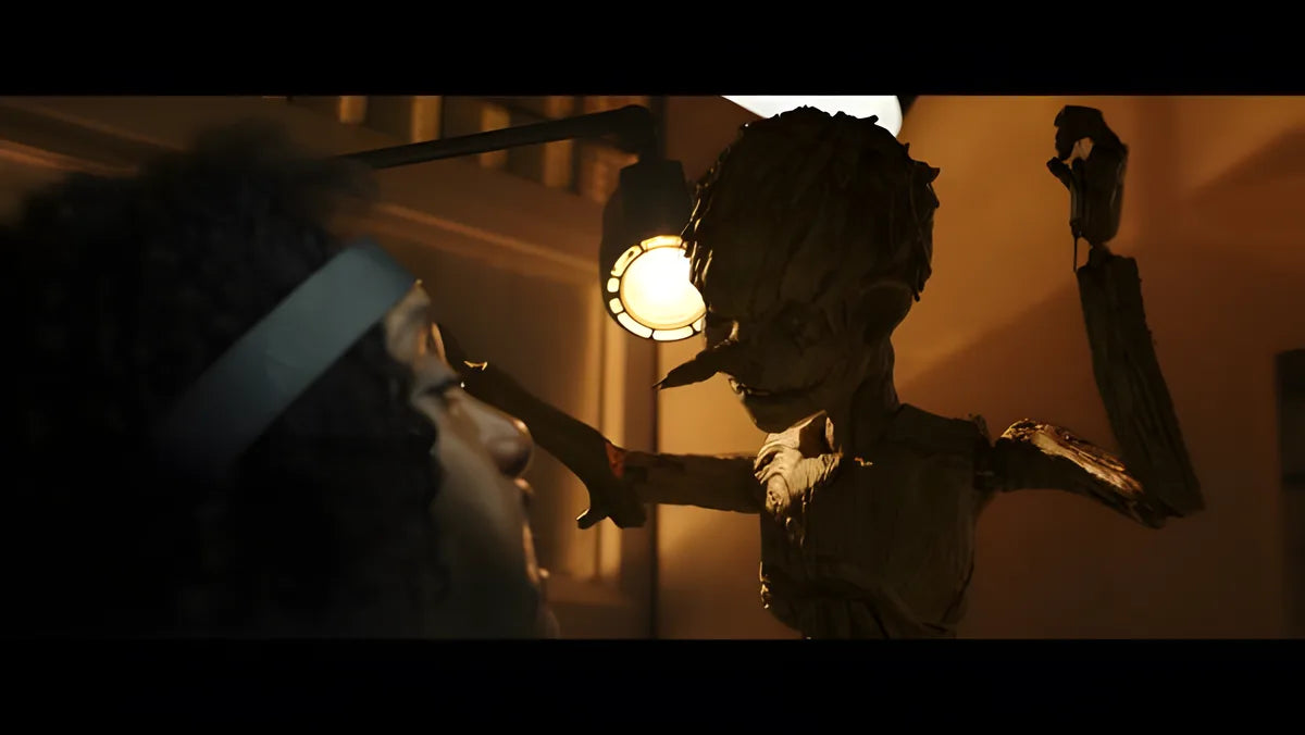 Filmszene 3 aus Pinocchio Unstrung – Blu-ray. Regie: Rhys Frake-Waterfield