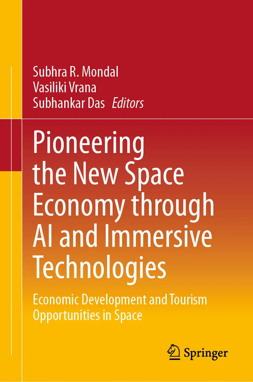 Cover: Pioneering the New Space Economy through AI and Immersive Technologies (E-Book)