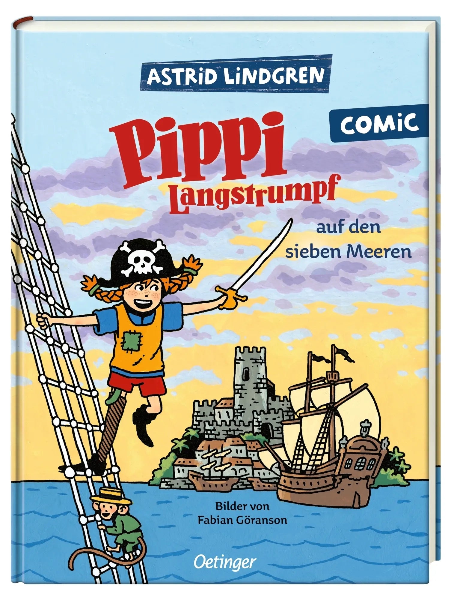 Abbildung von 'Pippi auf den sieben Meeren'