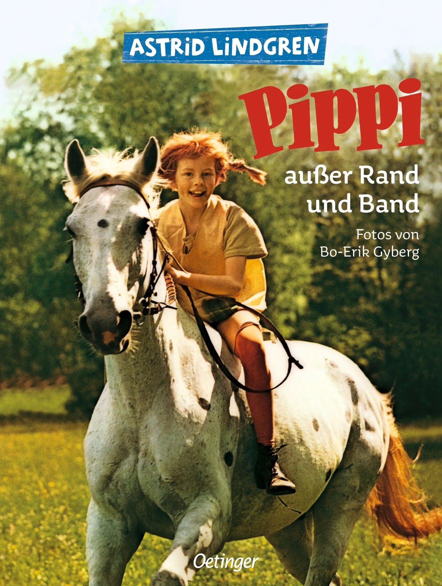 Buchcover von 'Pippi außer Rand und Band' - Gebundene Ausgabe von Astrid Lindgren