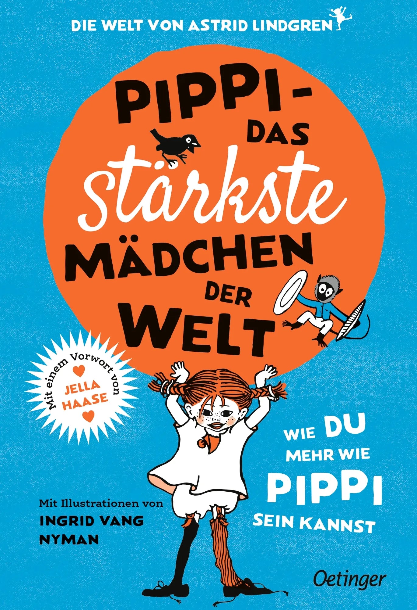 Buchcover von 'Pippi – Das stärkste Mädchen der Welt' - Gebundene Ausgabe von Astrid Lindgren