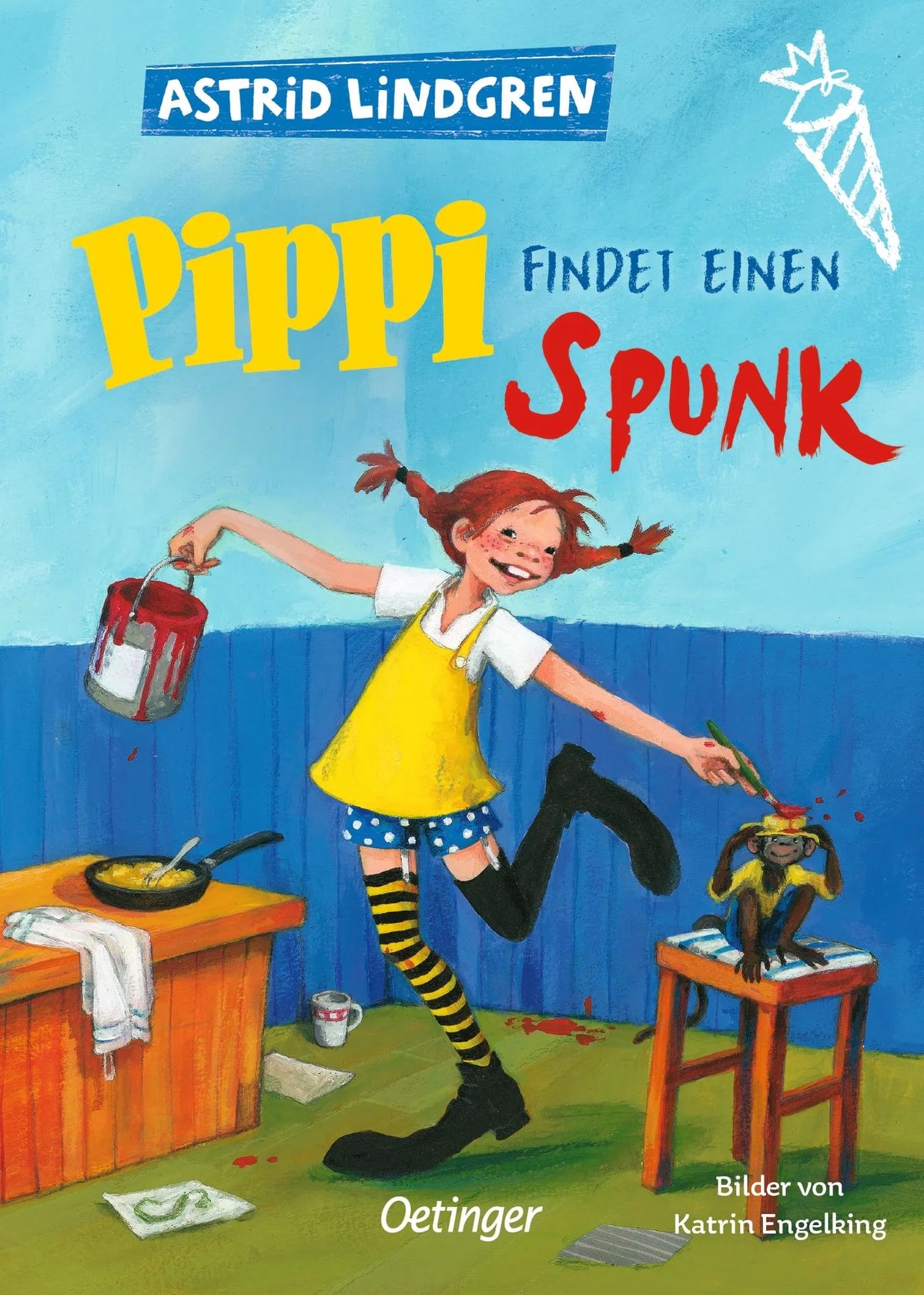 Cover: Pippi findet einen Spunk (Hardcover) von Astrid Lindgren