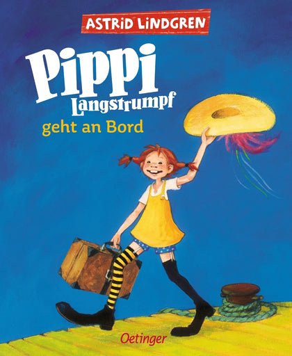 Buchcover von 'Pippi Langstrumpf 2. Pippi Langstrumpf geht an Bord' - Gebundene Ausgabe von Astrid Lindgren